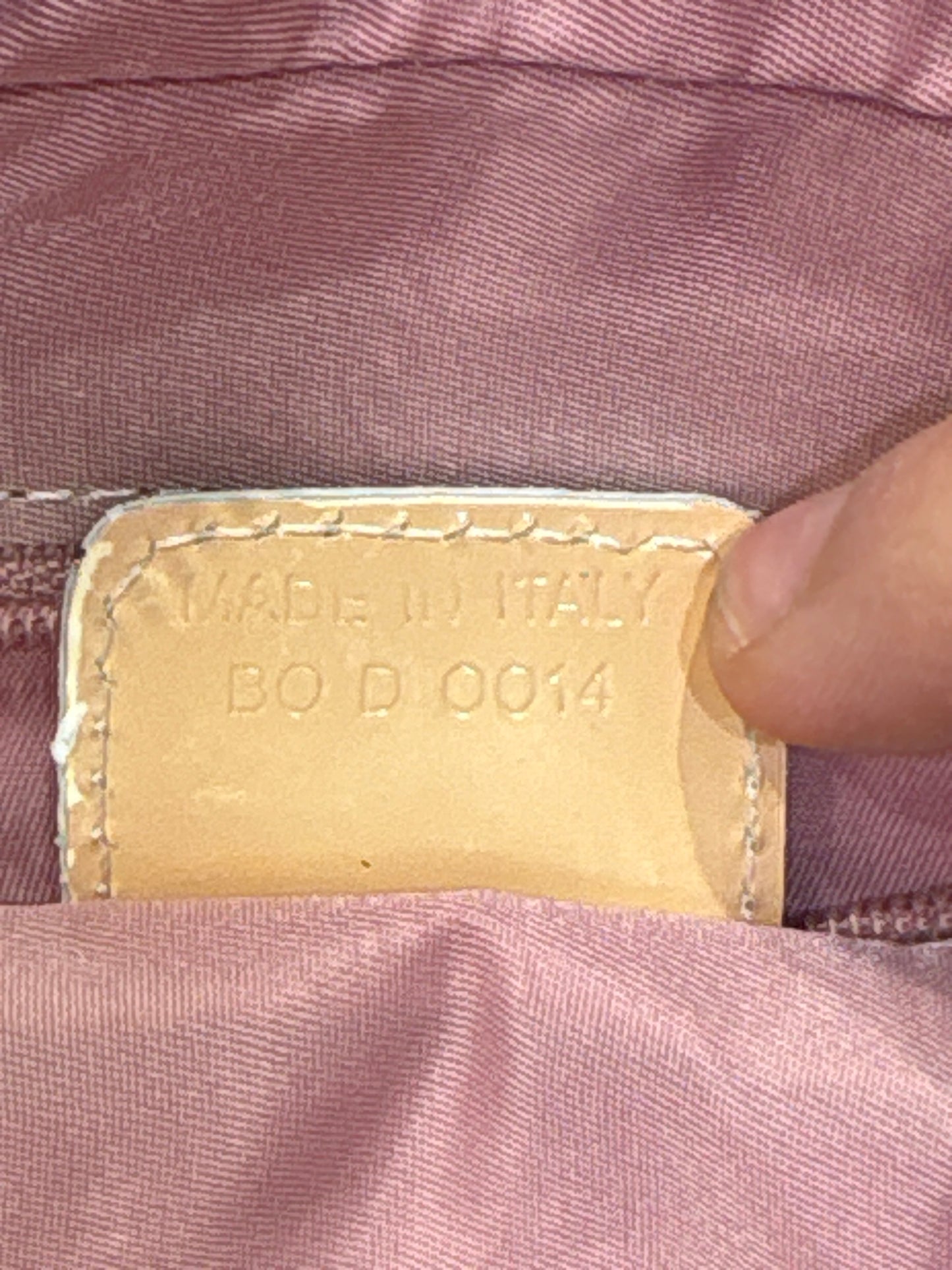 Pochette Dior trotter époque Galliano