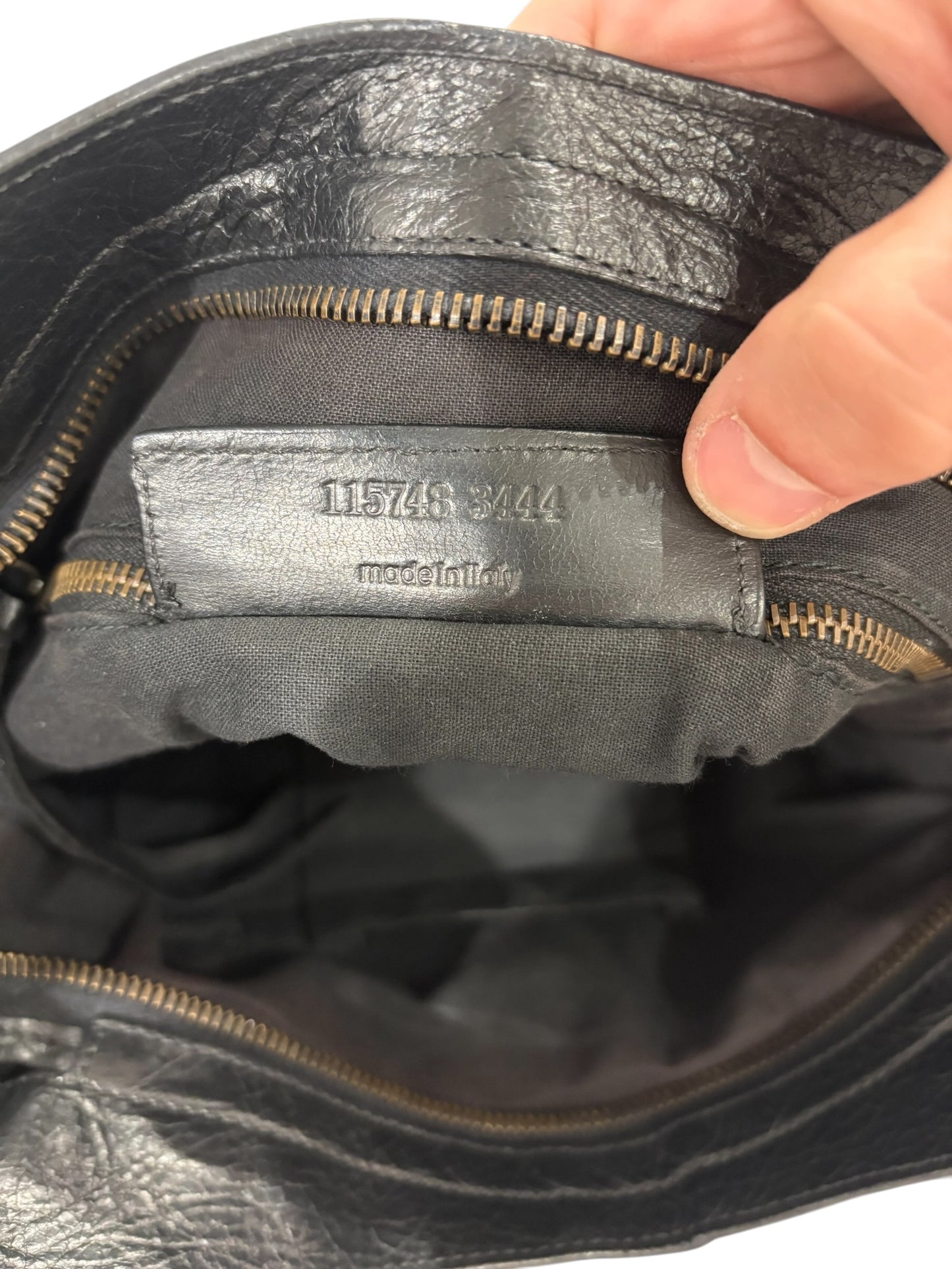 Sac Balenciaga City – cuir noir