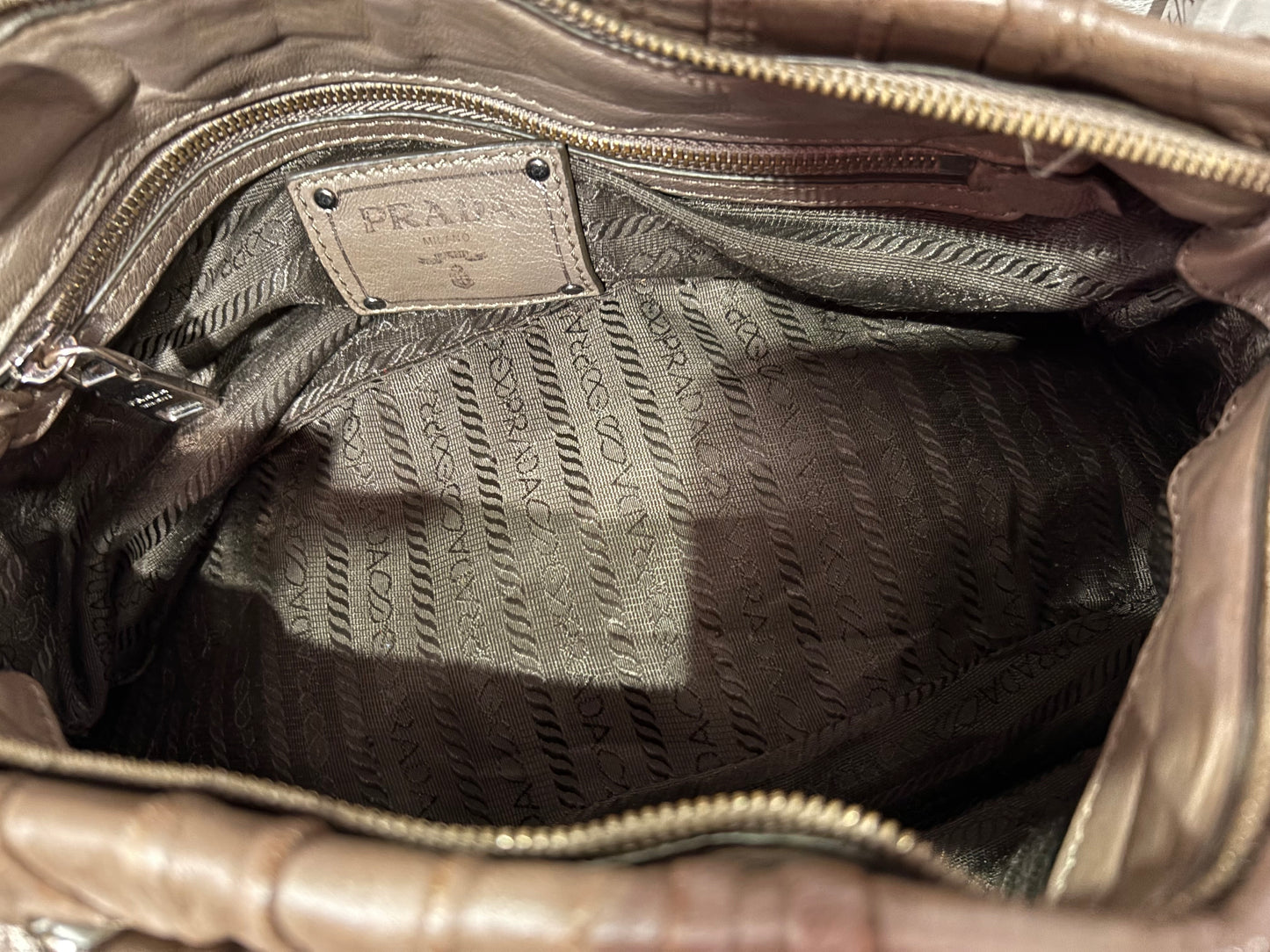 Sac Prada marron