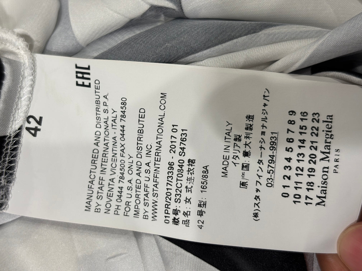 Robe Maison Margiela