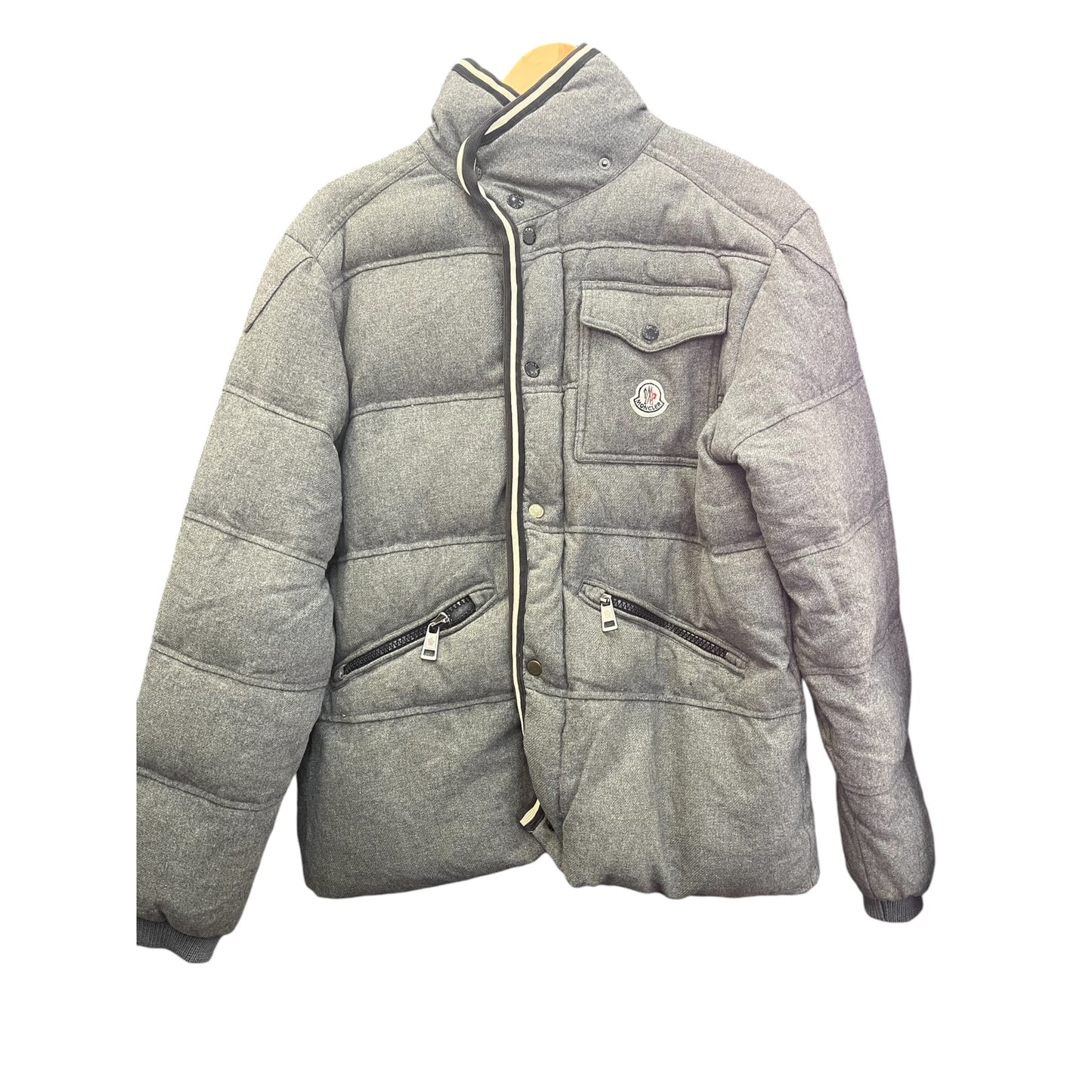 Doudoune Grise Moncler Vintage