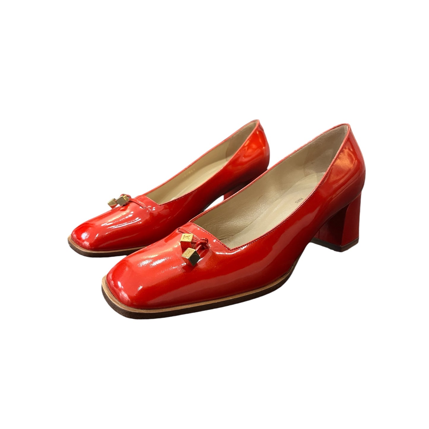Escarpins rouge Louis Vuitton