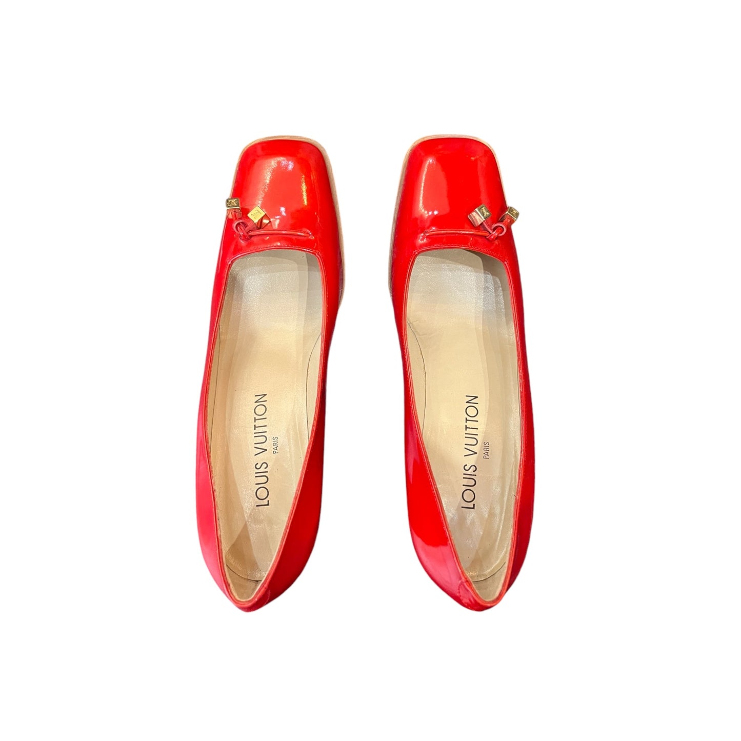 Escarpins rouge Louis Vuitton