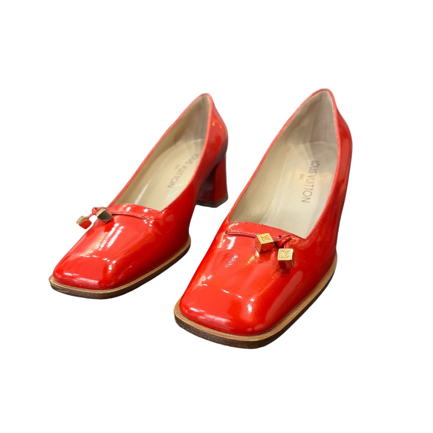 Escarpins rouge Louis Vuitton