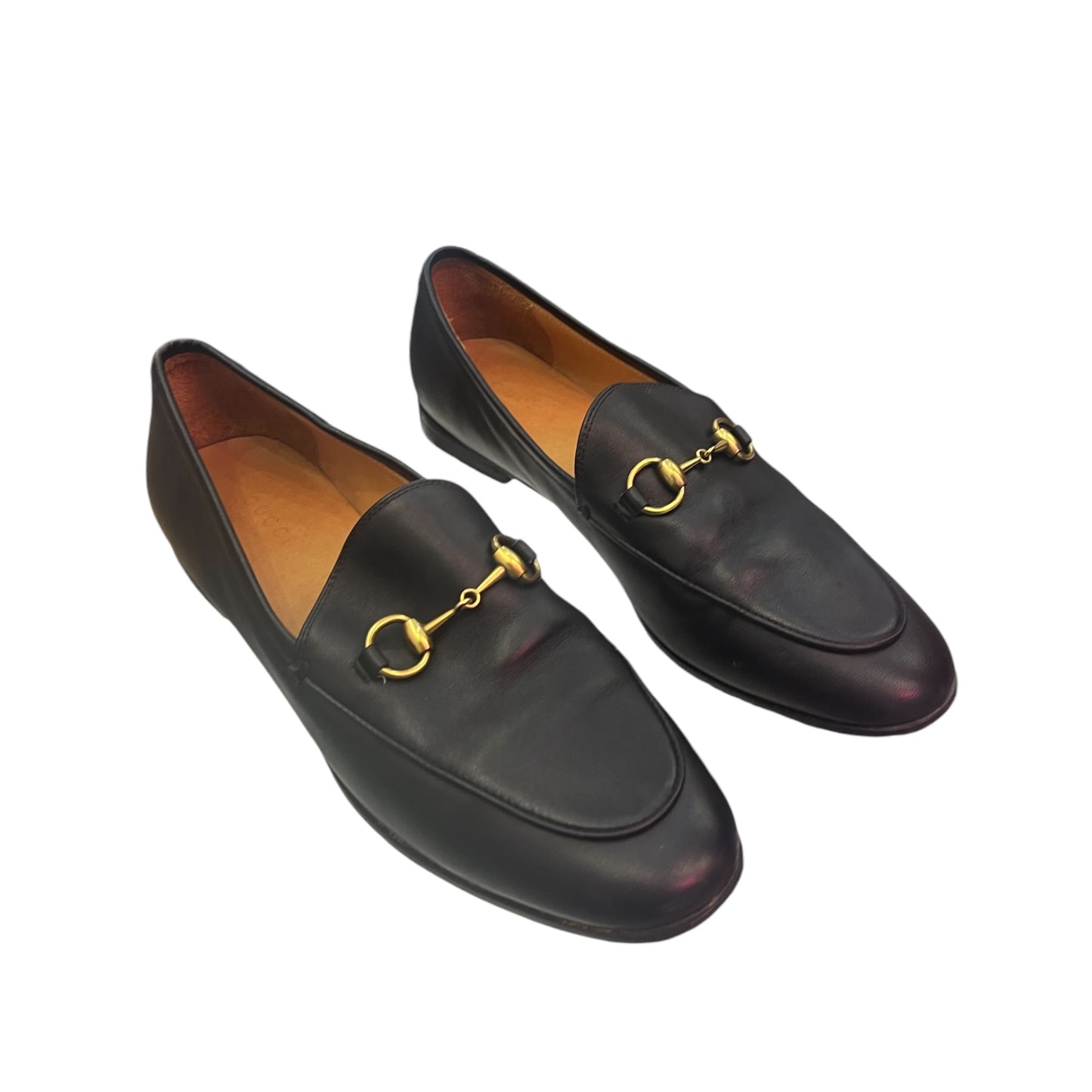 Mocassins Gucci Jordaan en cuir noir