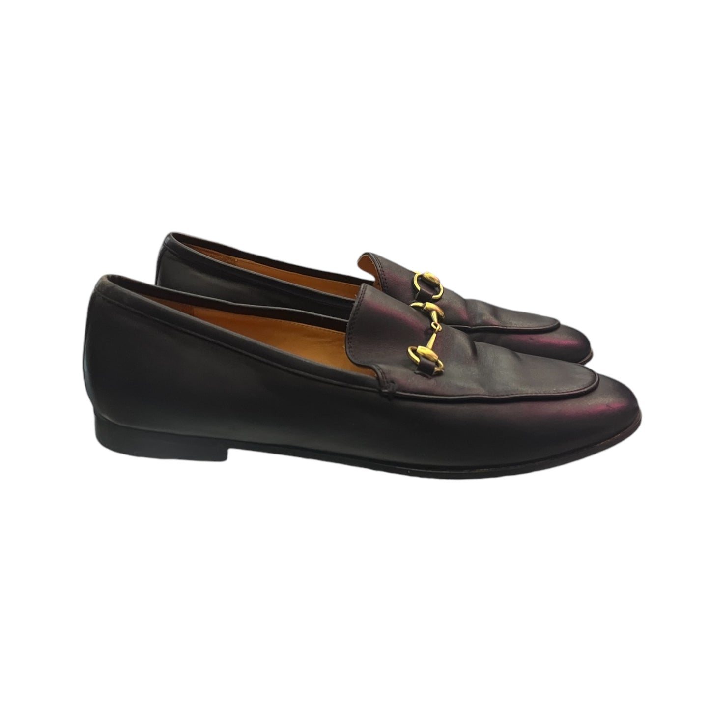 Mocassins Gucci Jordaan en cuir noir