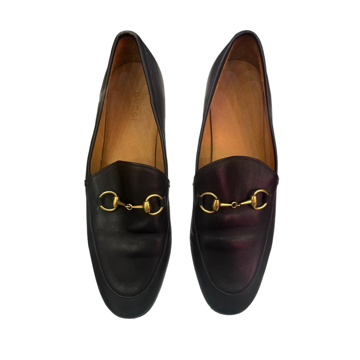 Mocassins Gucci Jordaan en cuir noir