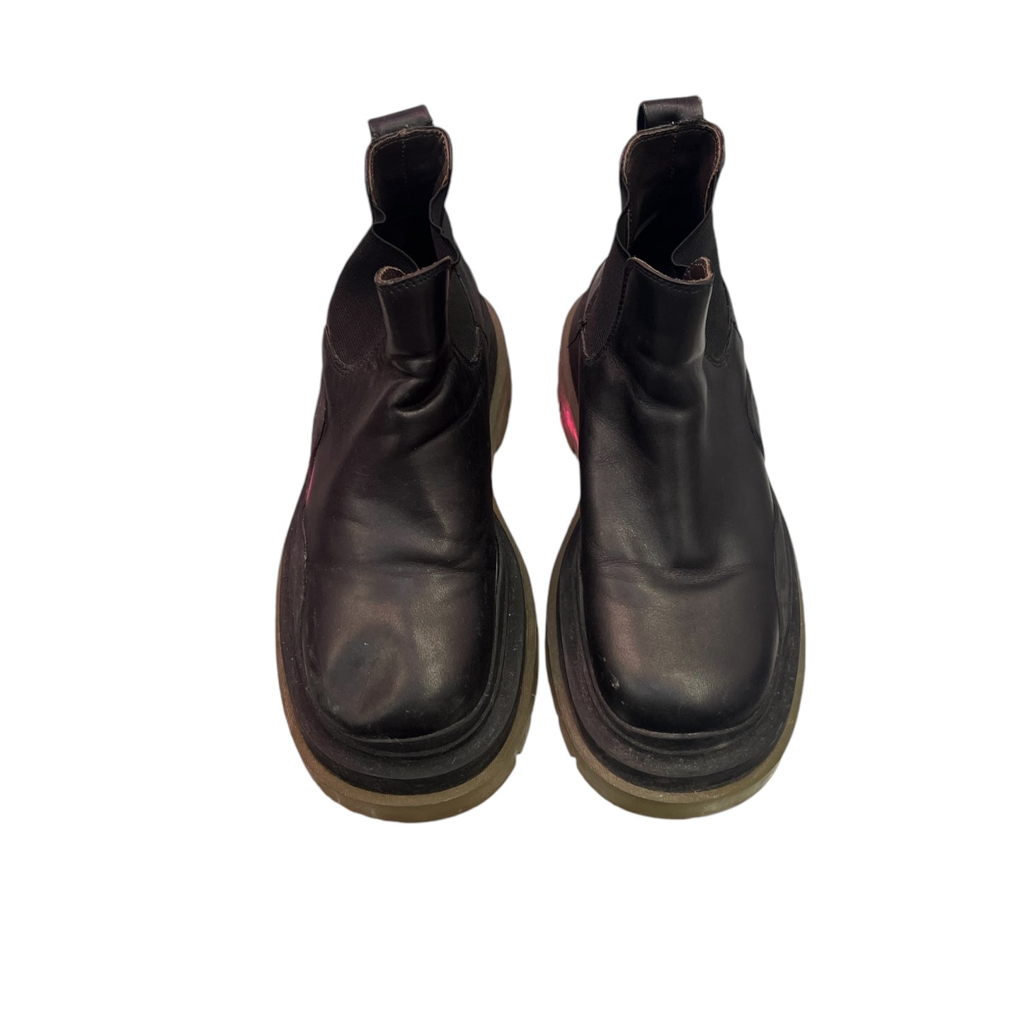 Bottes en cuir Tire Bottega Veneta