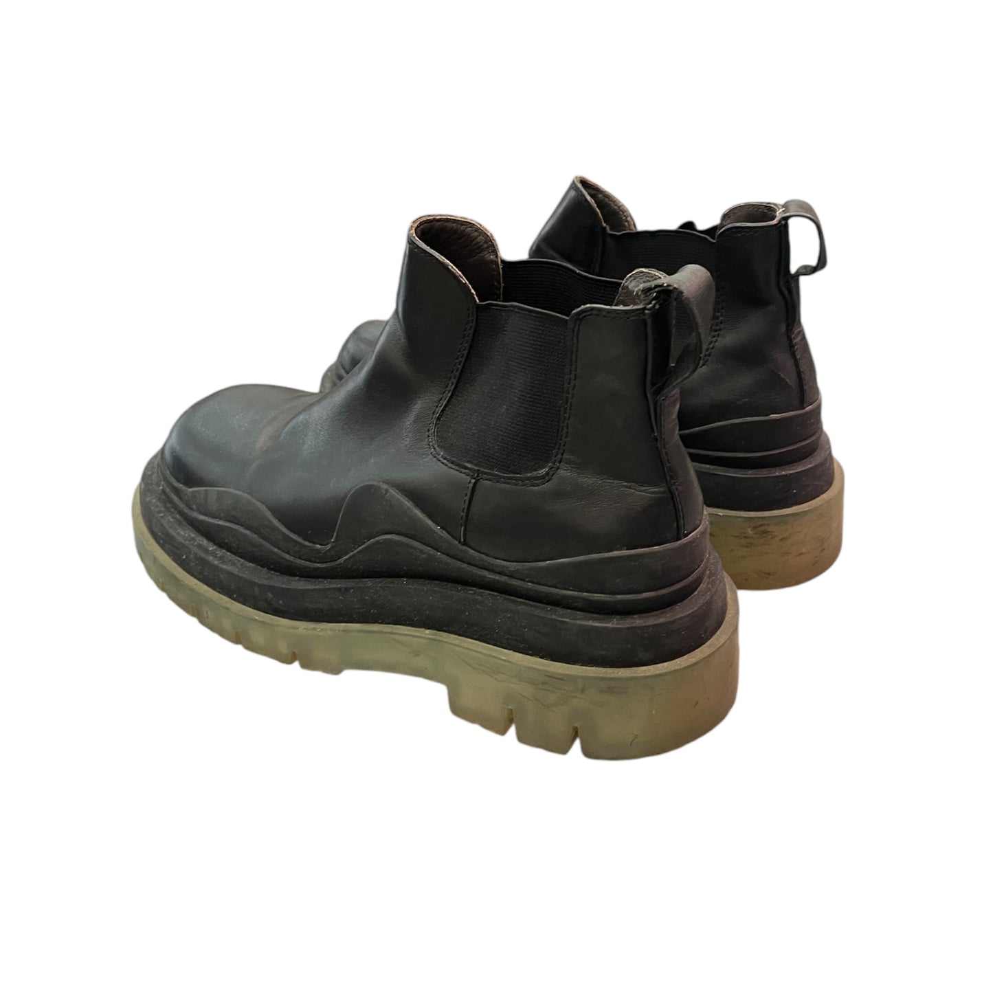 Bottes en cuir Tire Bottega Veneta