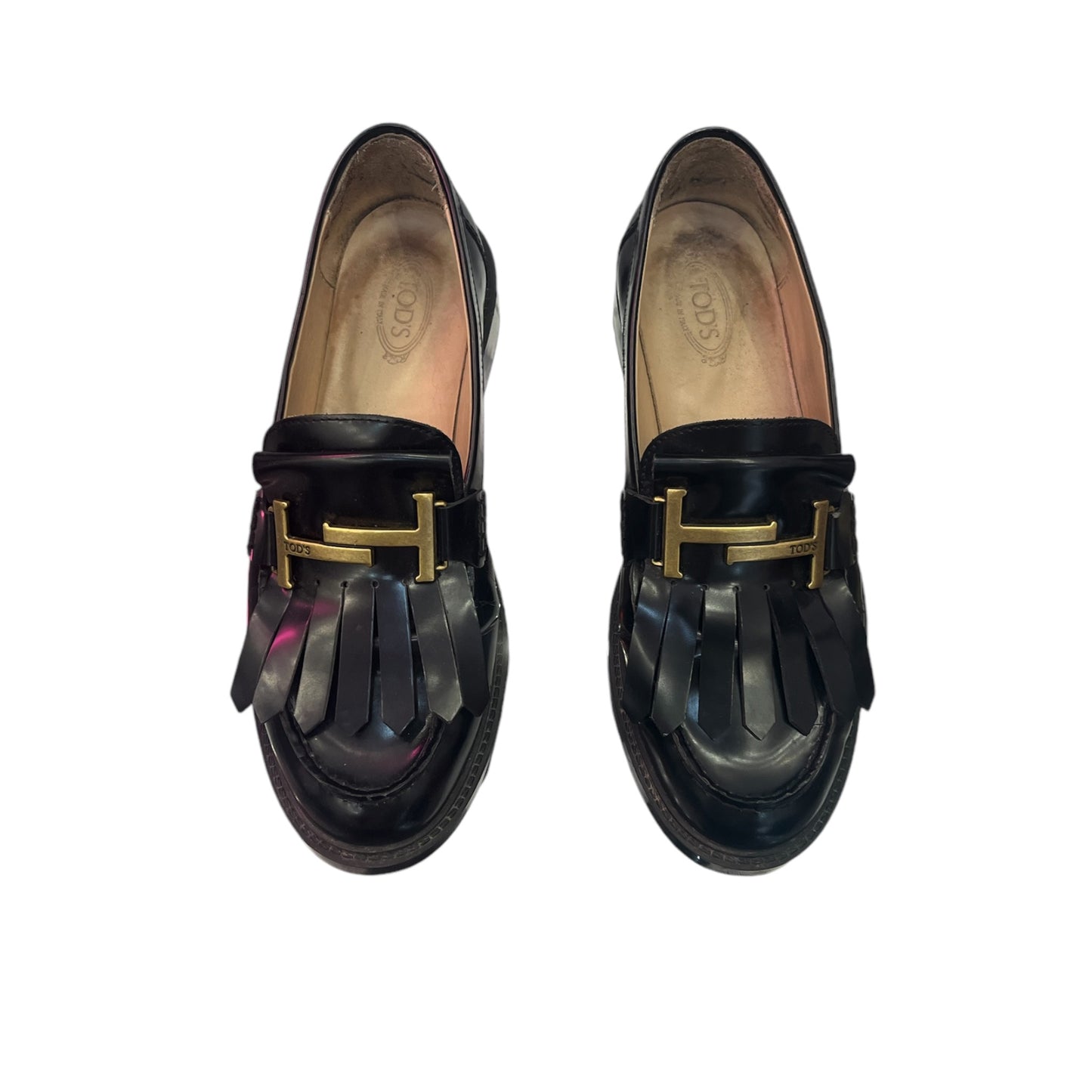 Mocassins Tod's en cuir noir