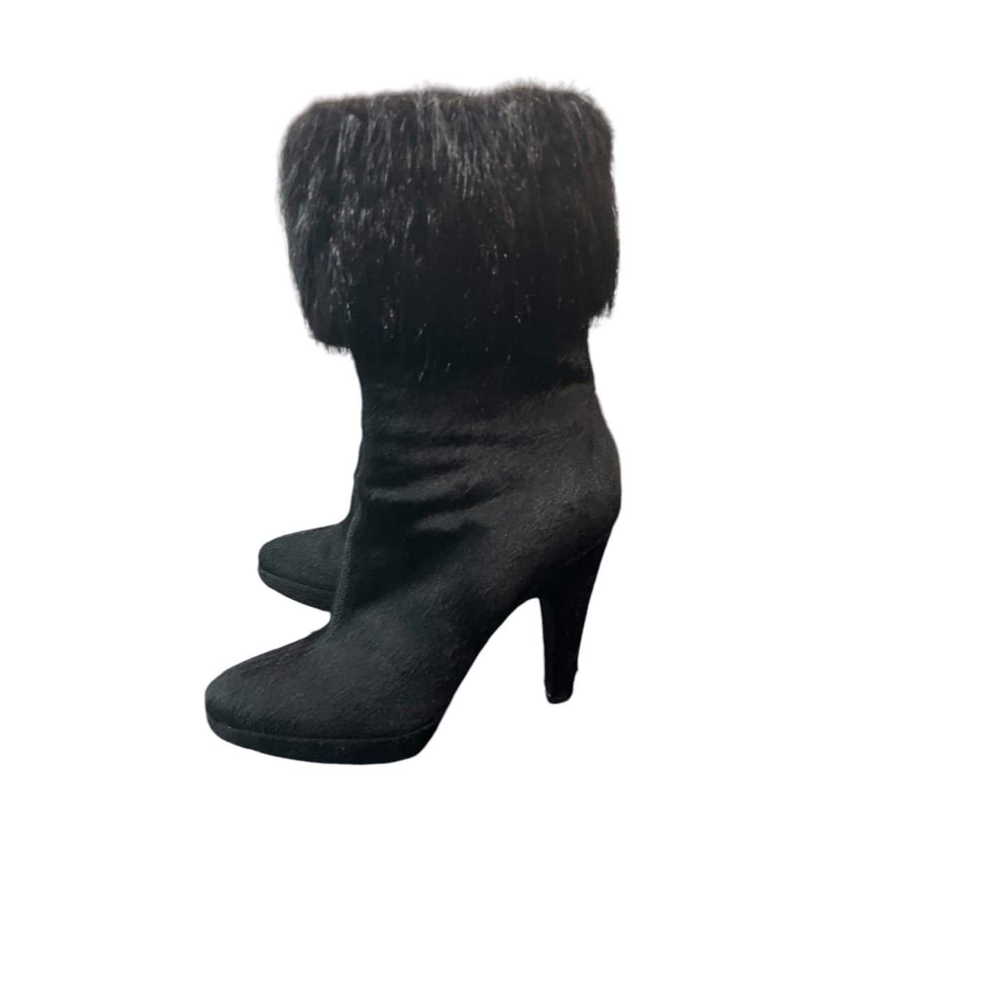 Bottines Prada noir en cuir