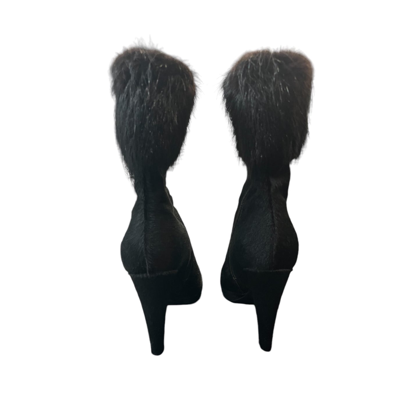 Bottines Prada noir en cuir