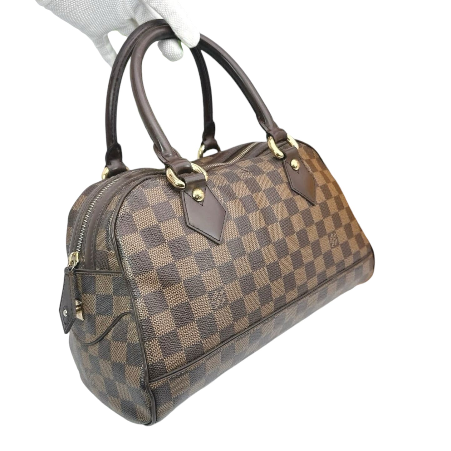 Sac à main Louis Vuitton Damier Ebène Duomo