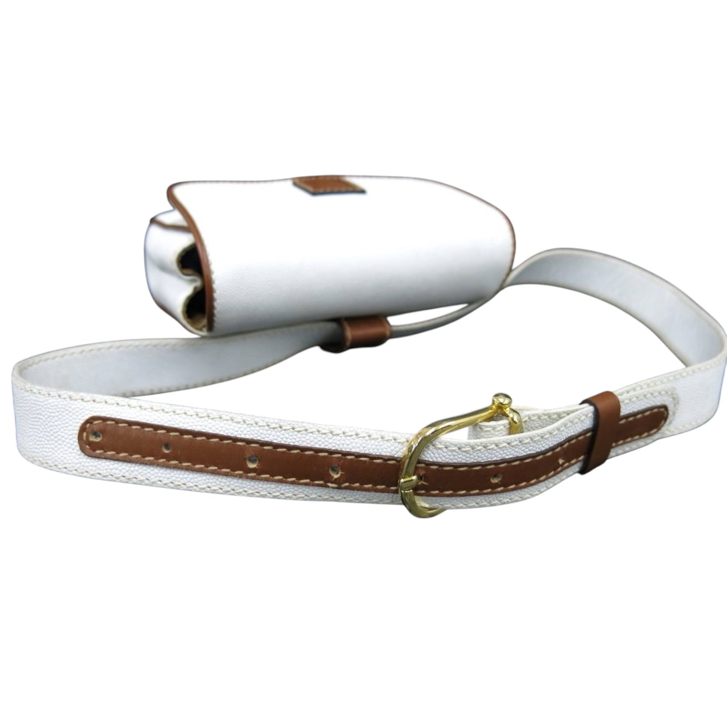 Sac à main Céline en cuir blanc