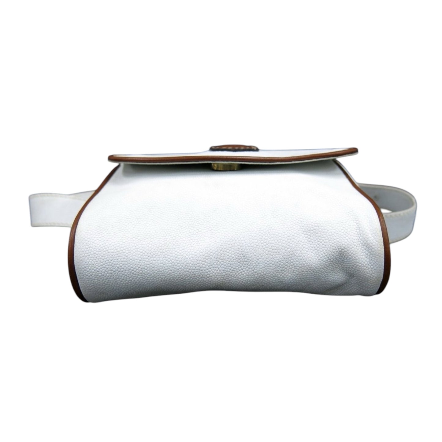 Sac à main Céline en cuir blanc