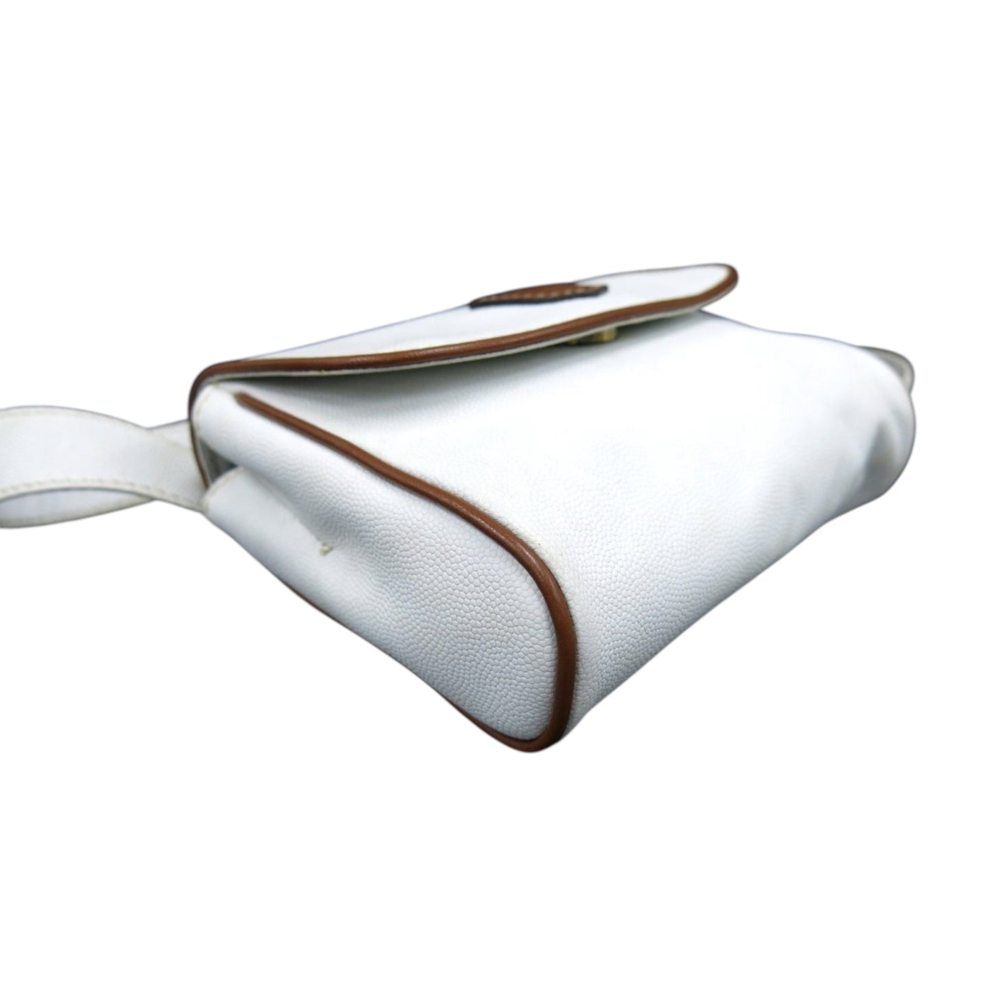 Sac à main Céline en cuir blanc