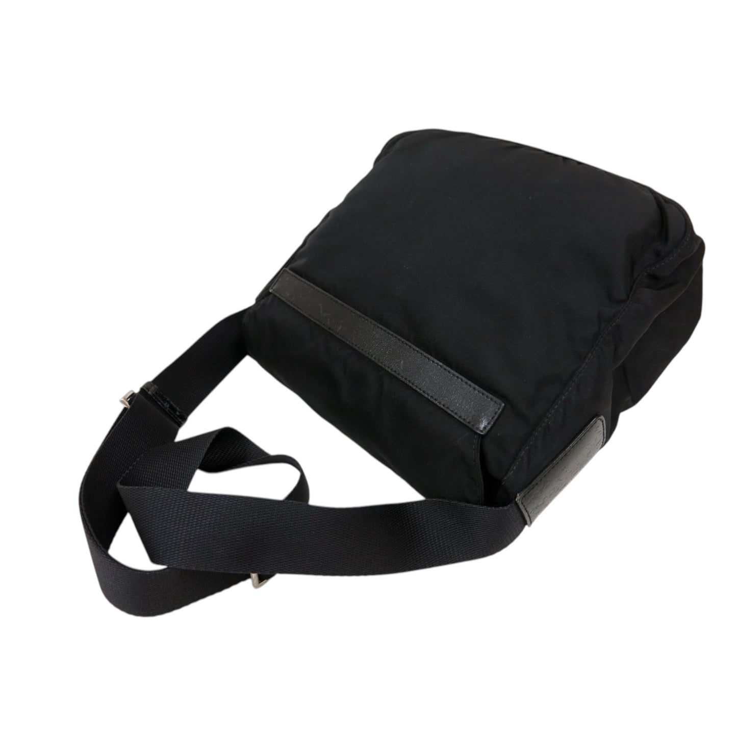 Sac en bandoulière Prada en nylon noir