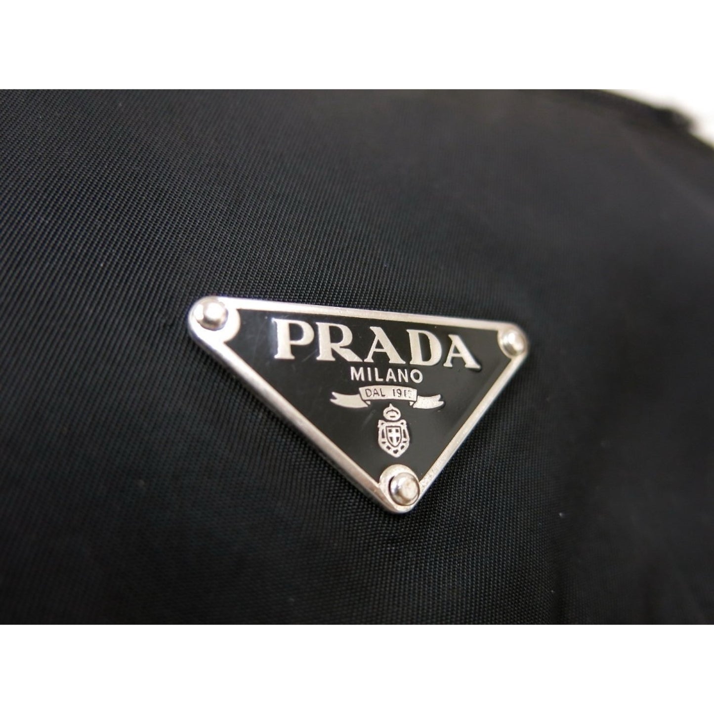 Sac en bandoulière Prada en nylon noir