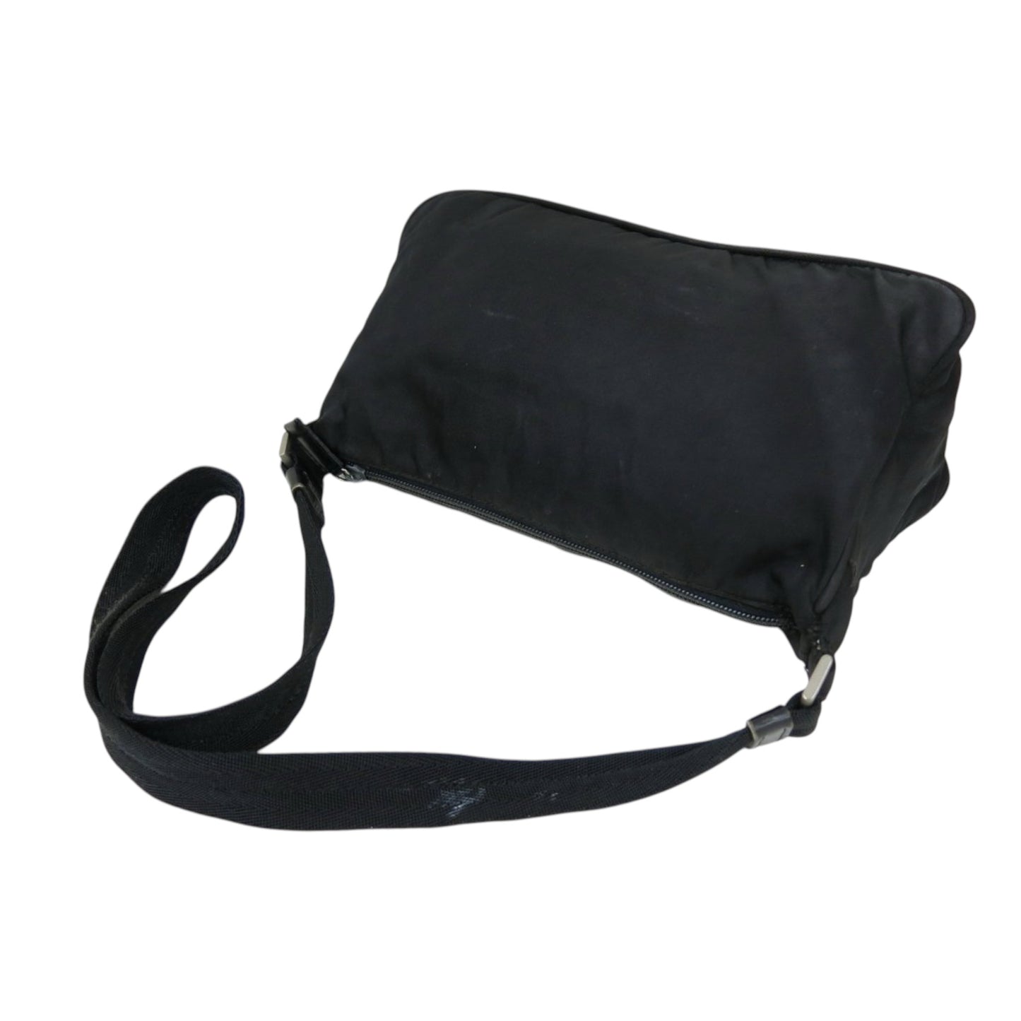 Sac bandoulière Prada Tessuto en nylon noir