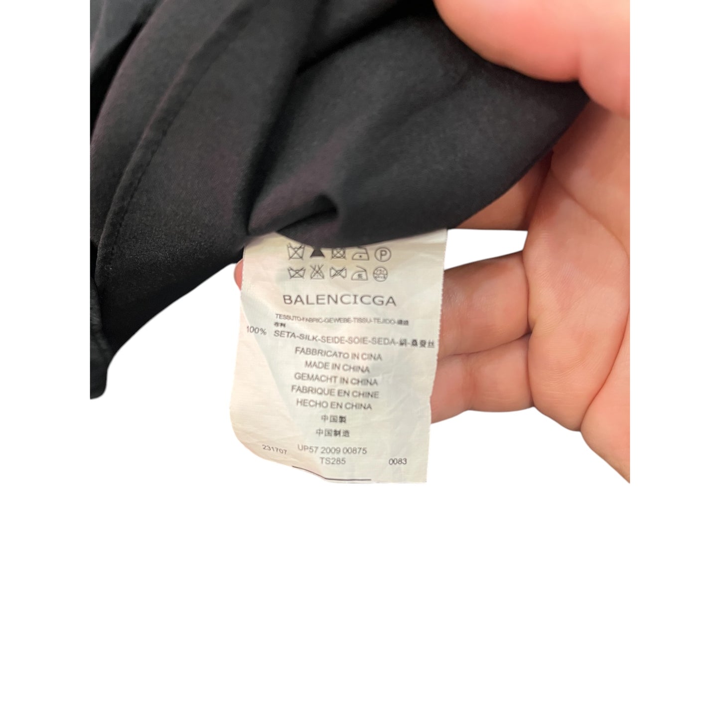 Robe Balenciaga sans manches