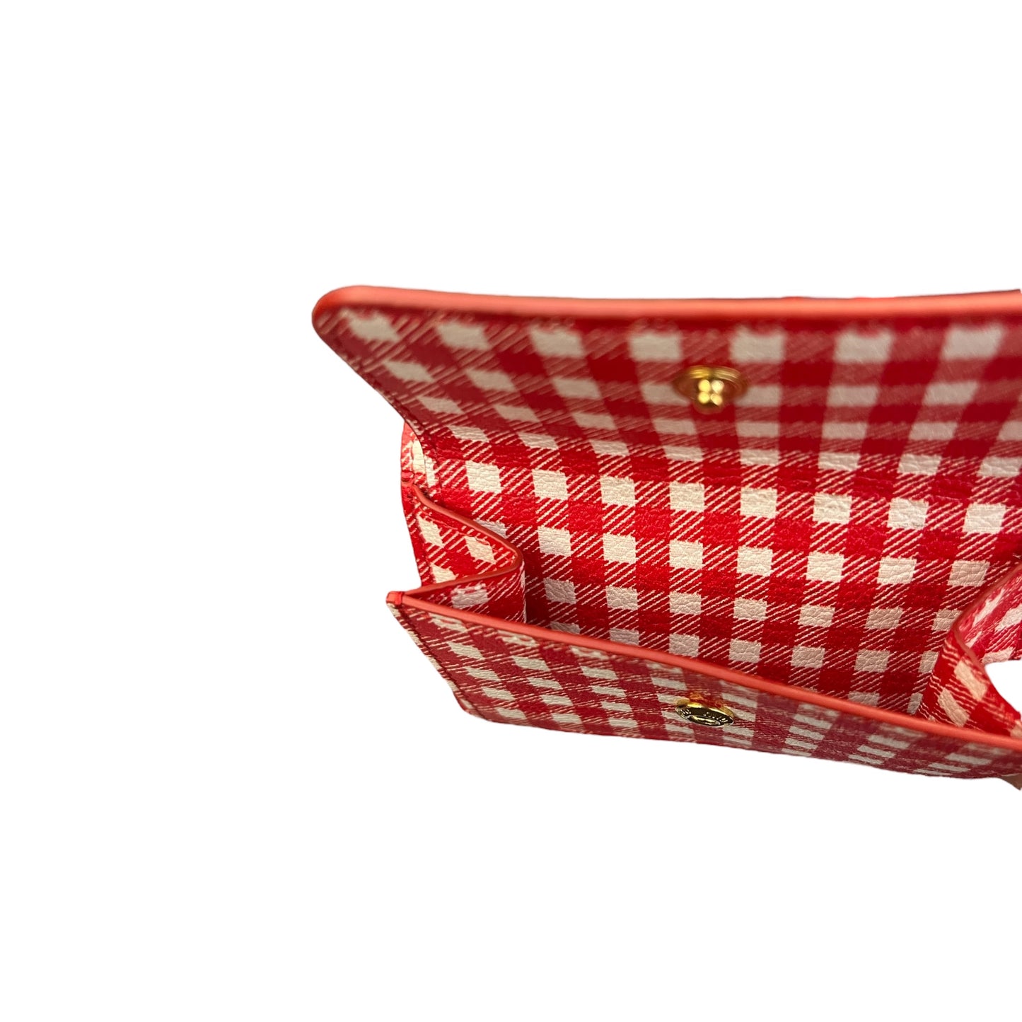 Portefeuille Miu Miu blanc et rouge