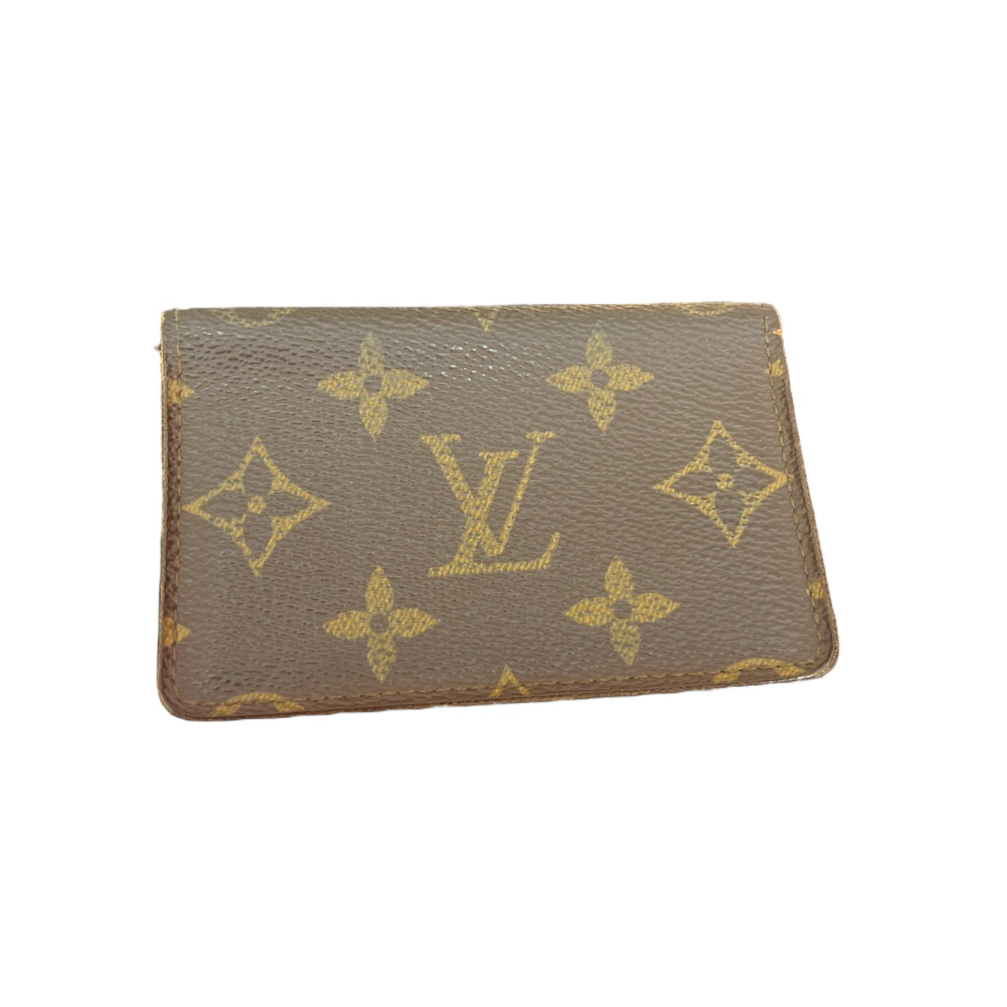 Porte-carte marron Louis Vuitton vintage