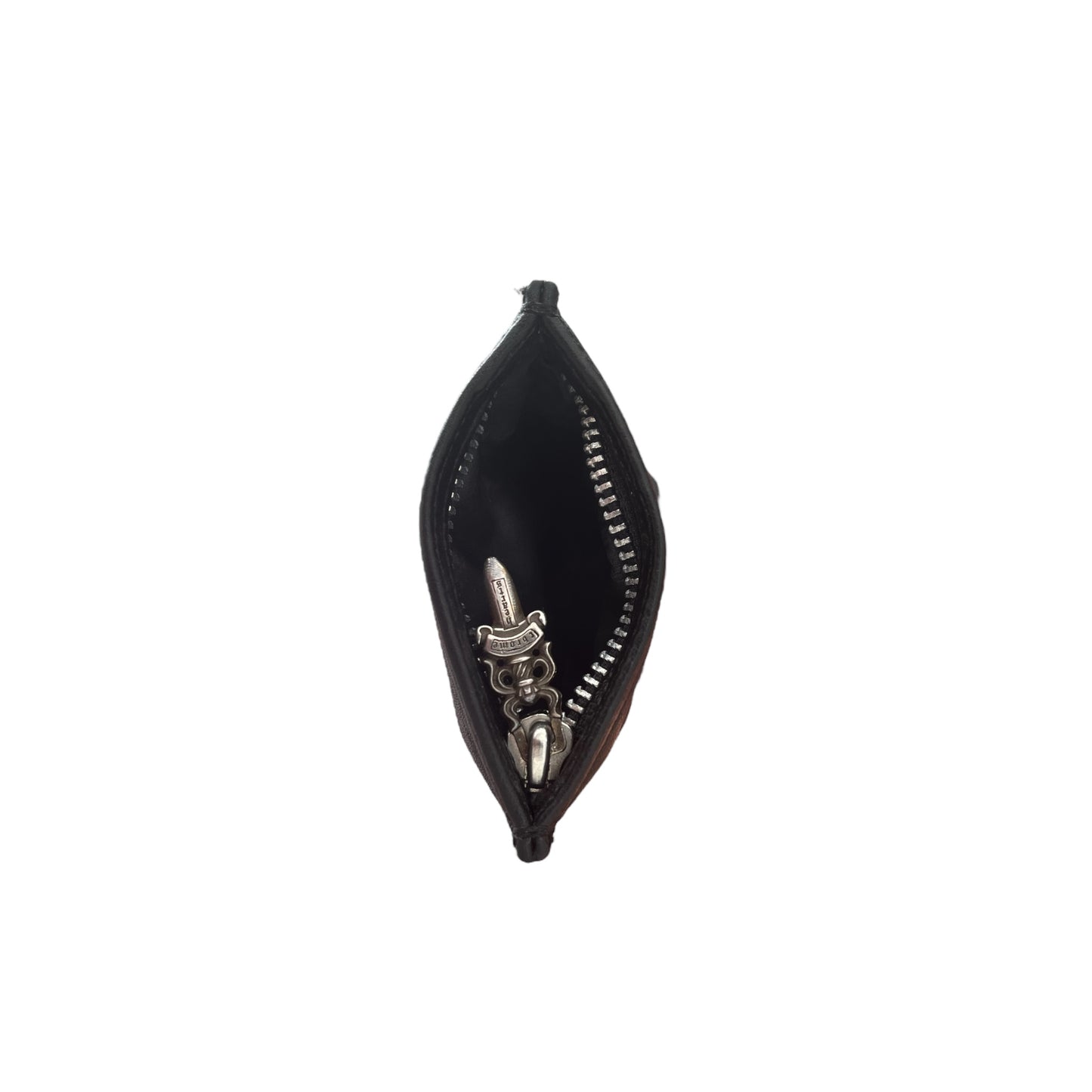 Porte-monnaie noir Chrome Hearts