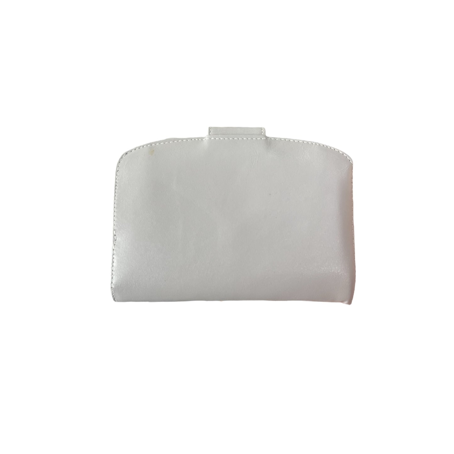 Portefeuille Bi-Fold gris en cuir Dior