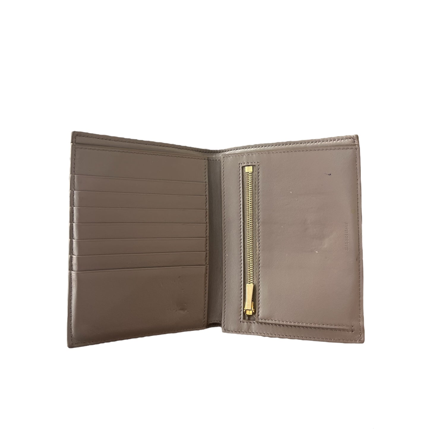 Portefeuille Triomphe gris Céline