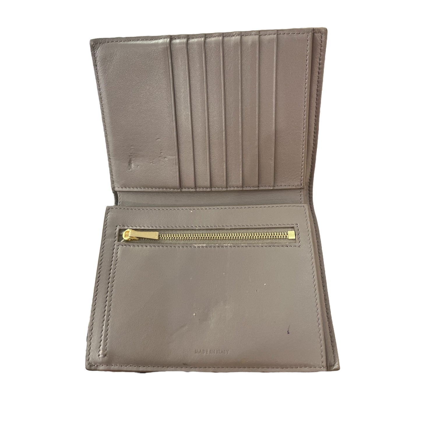 Portefeuille Triomphe gris Céline