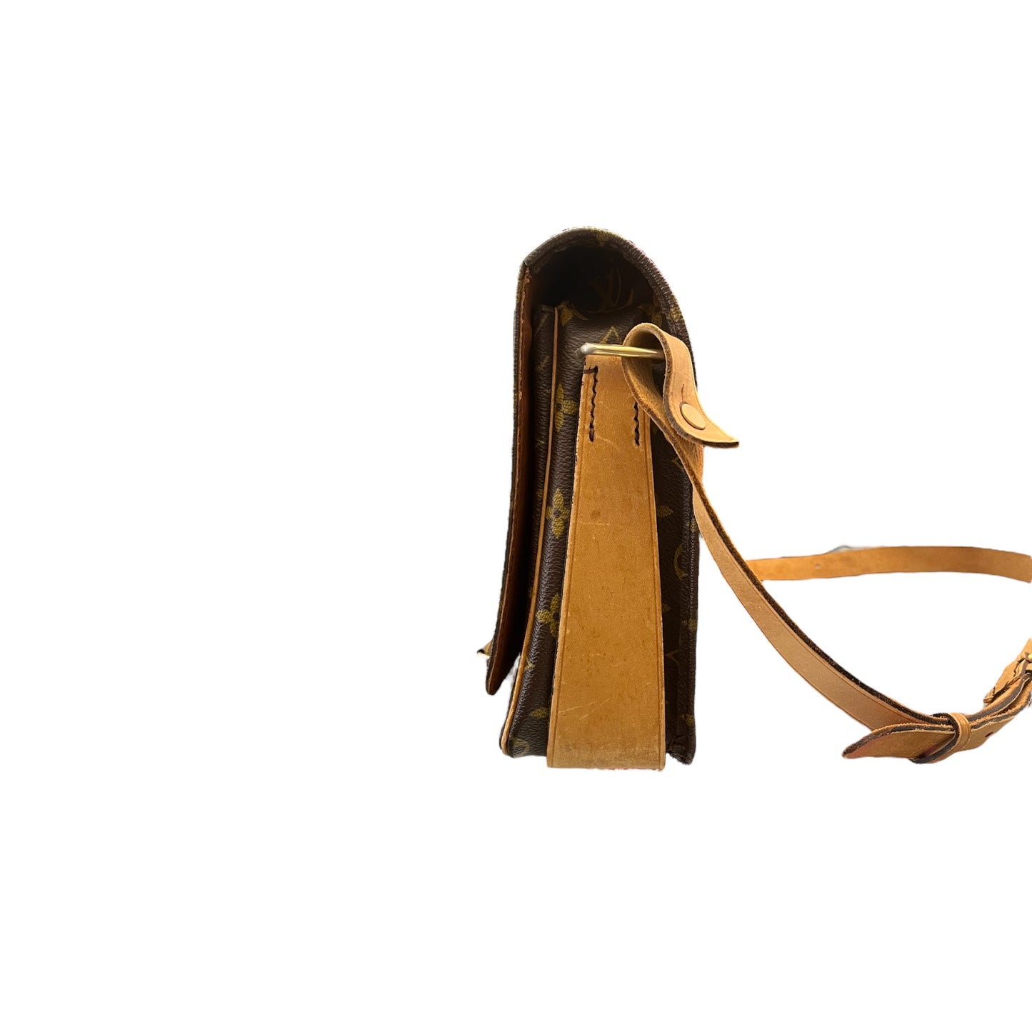 Sac bandoulière en toile cartouchière Louis Vuitton