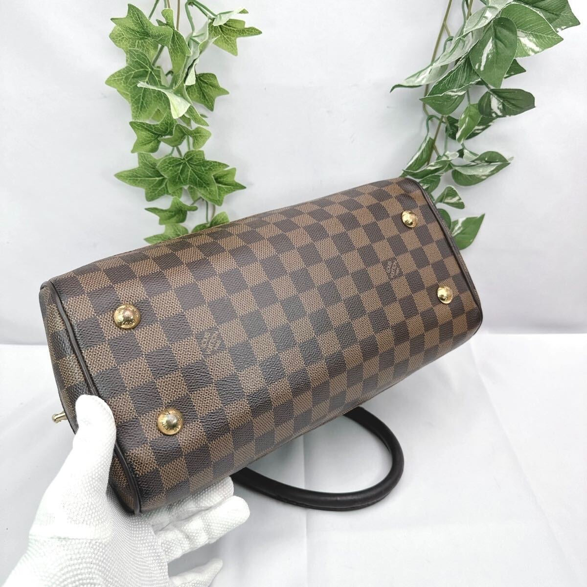 Sac à main Louis Vuitton Damier Ebène Duomo