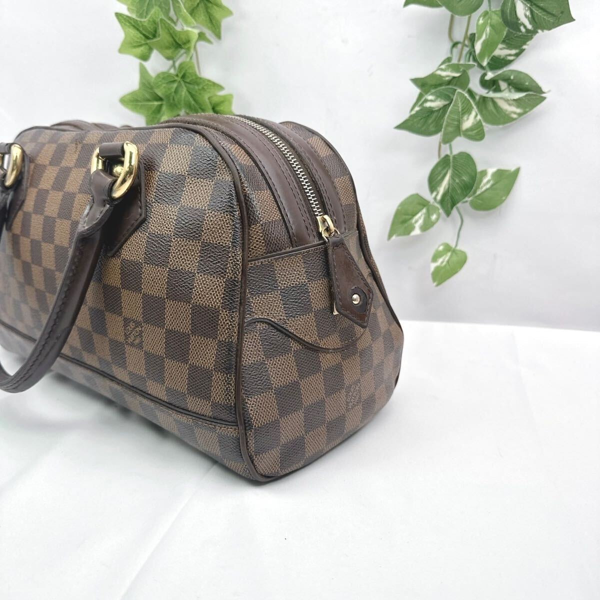 Sac à main Louis Vuitton Damier Ebène Duomo