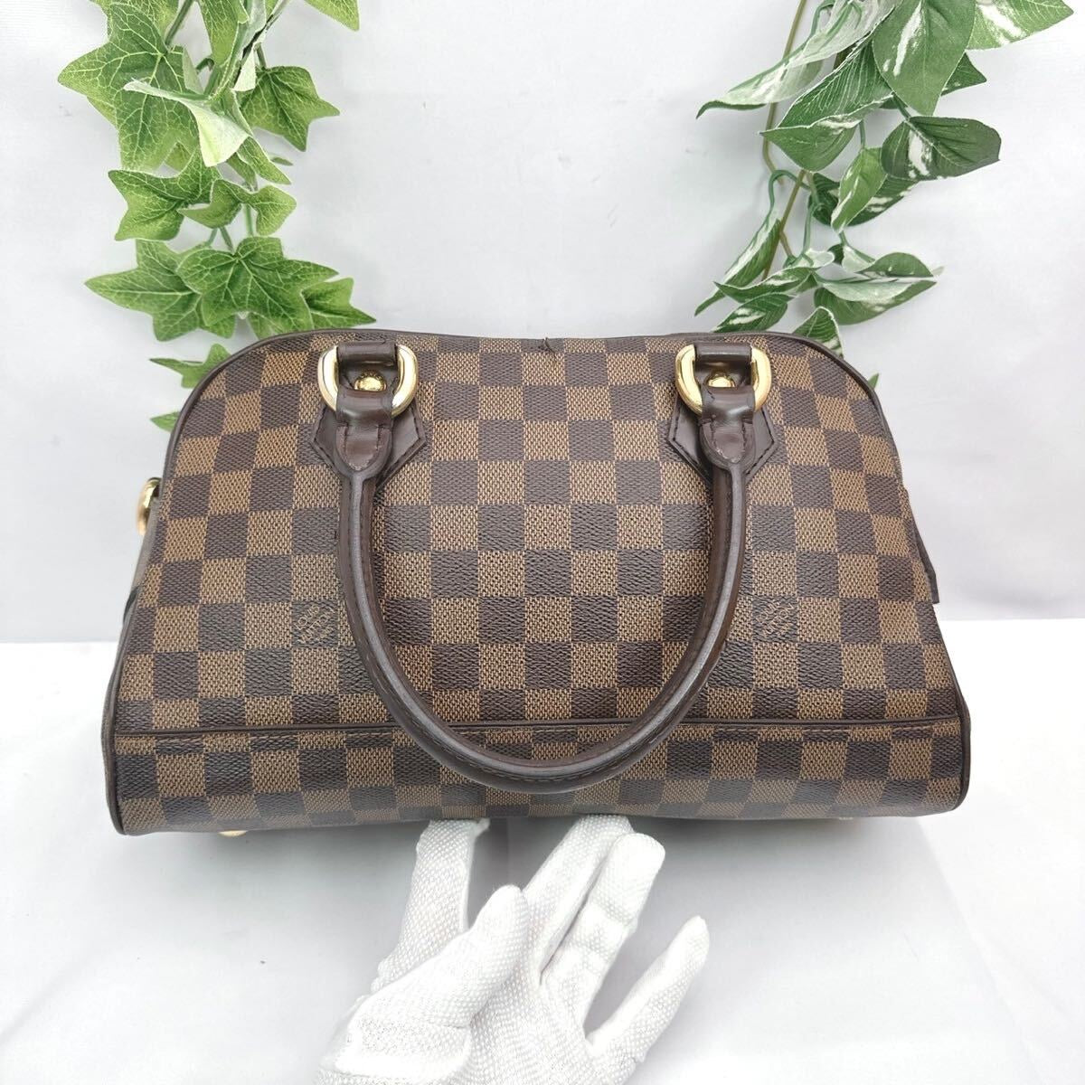 Sac à main Louis Vuitton Damier Ebène Duomo