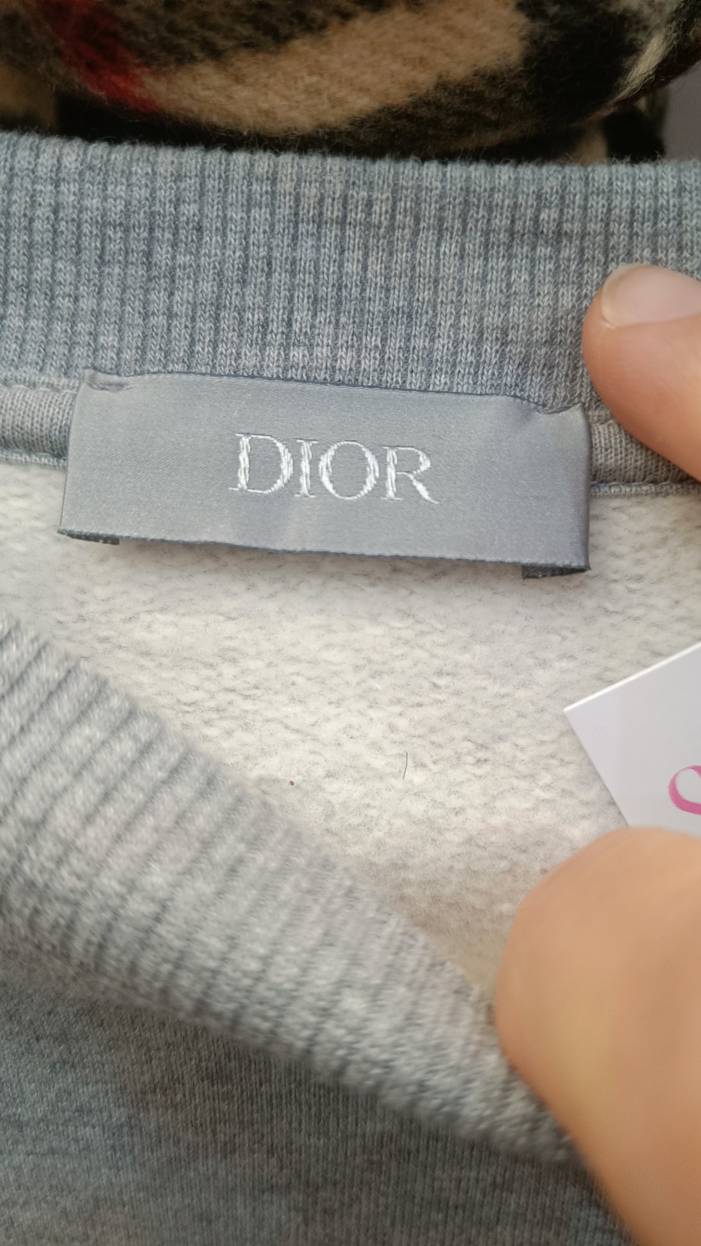 Sweatshirt Christian Dior gris M