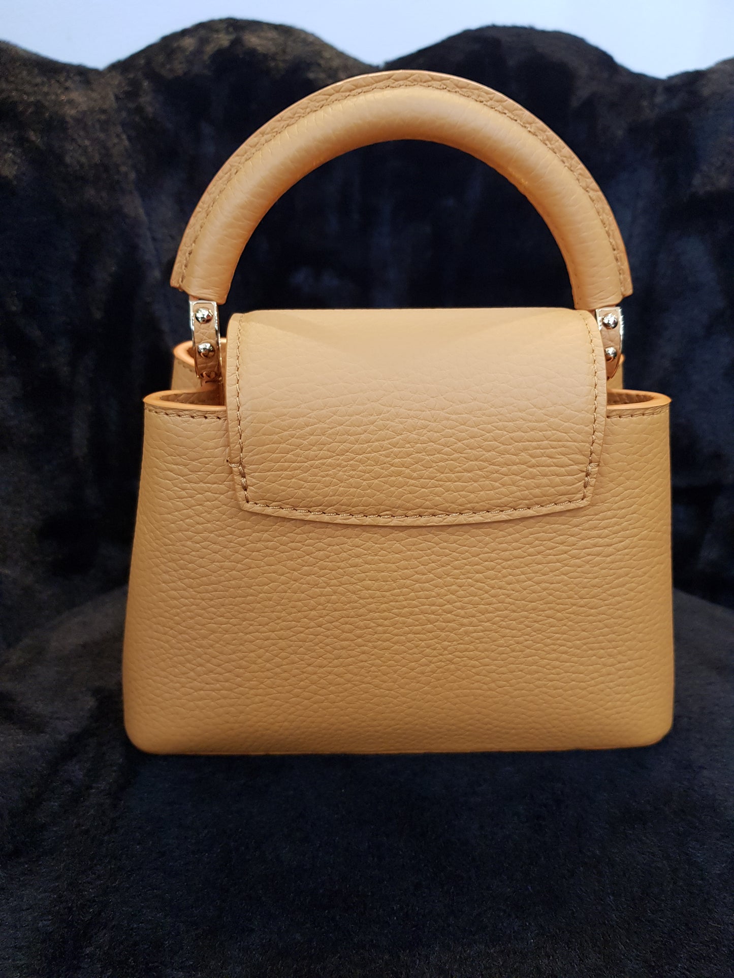 Sac Louis Vuitton Capucines Mini Jaune Safran