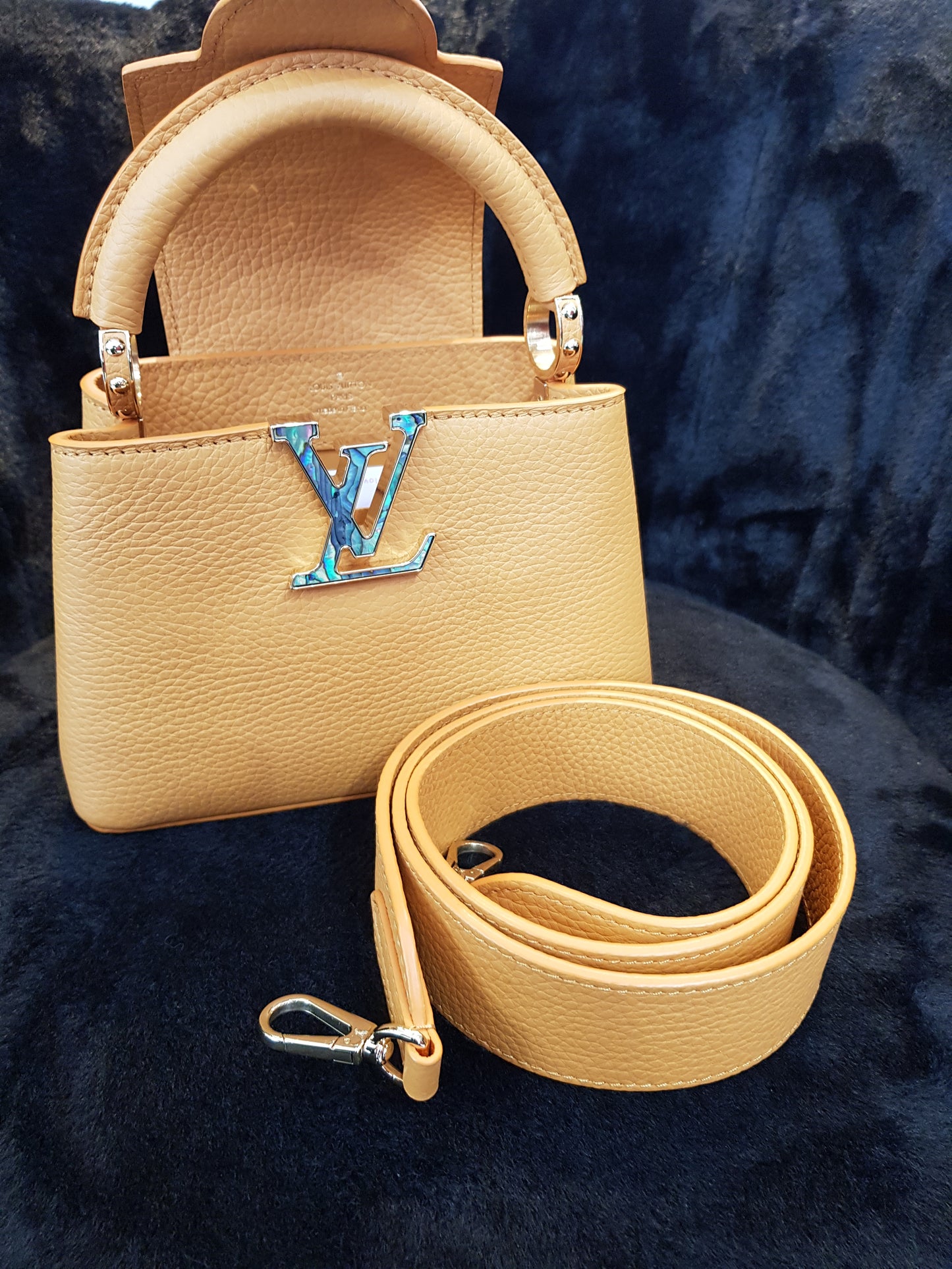 Sac Louis Vuitton Capucines Mini Jaune Safran