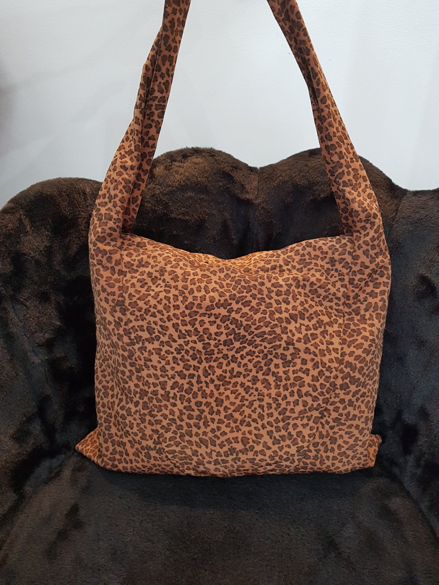 Sac Bottega Veneta hobo léopard