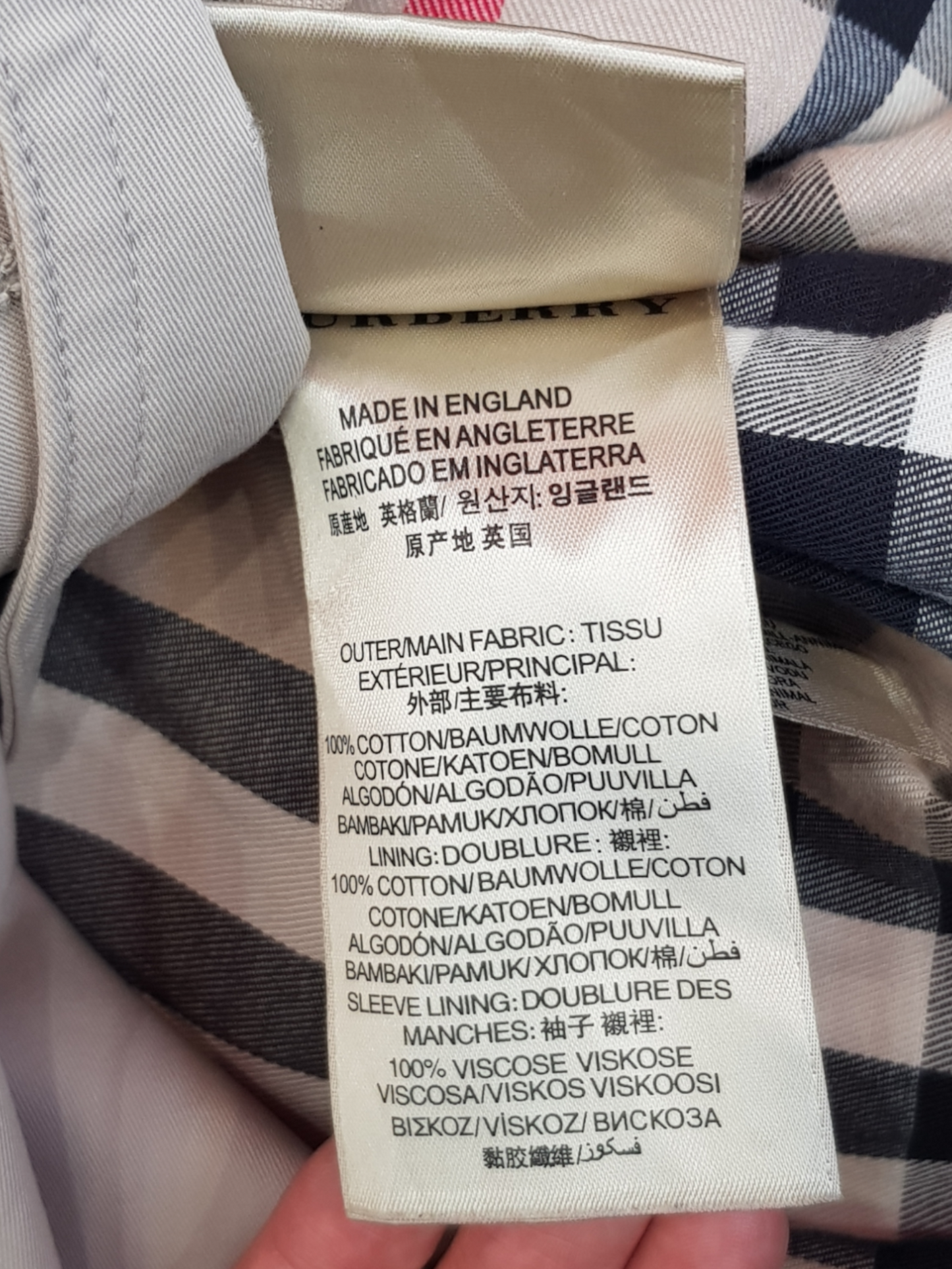Trench Burberry T38