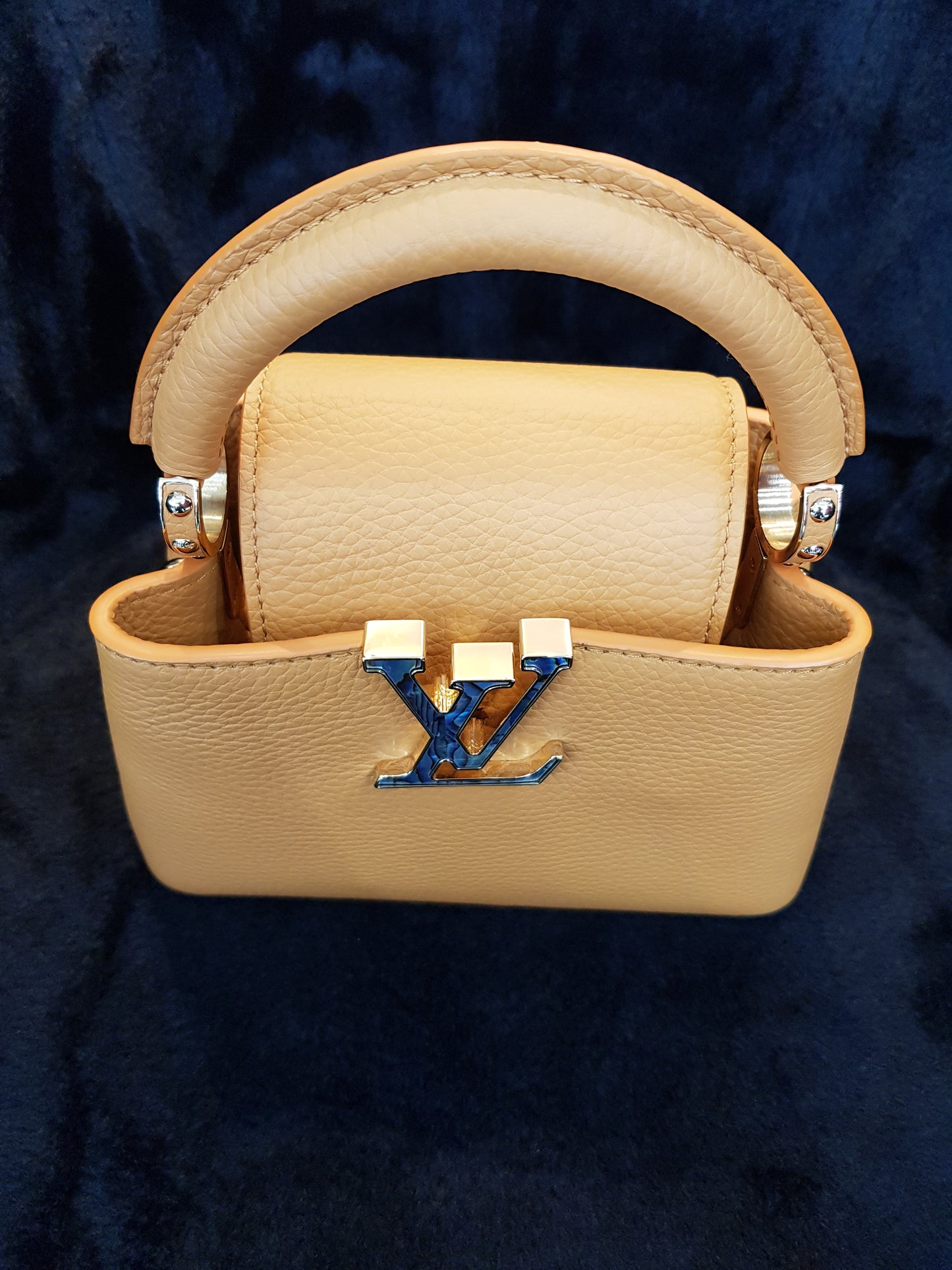 Sac Louis Vuitton Capucines Mini Jaune Safran
