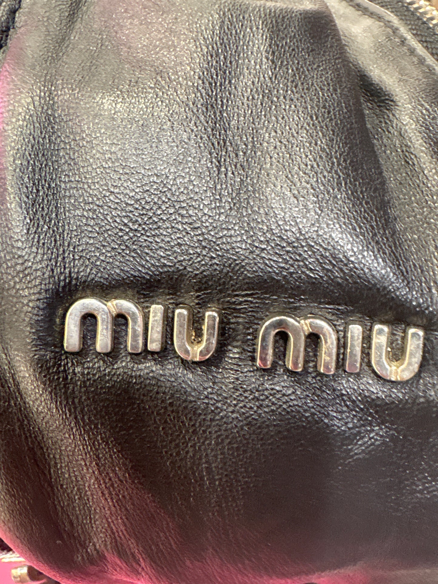 Sac à main Miu Miu noir