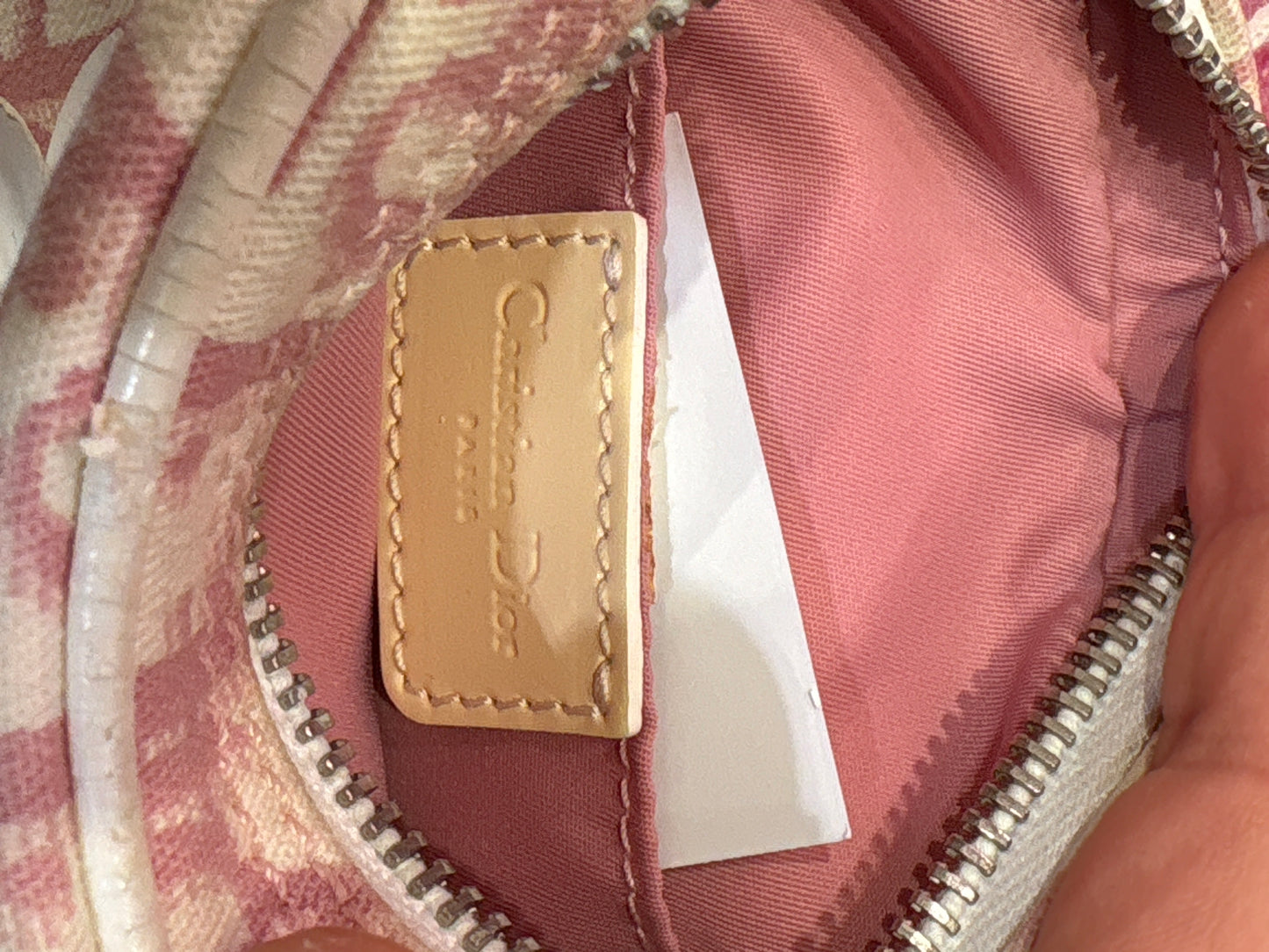 Sac bandoulière Dior vintage époque Galliano
