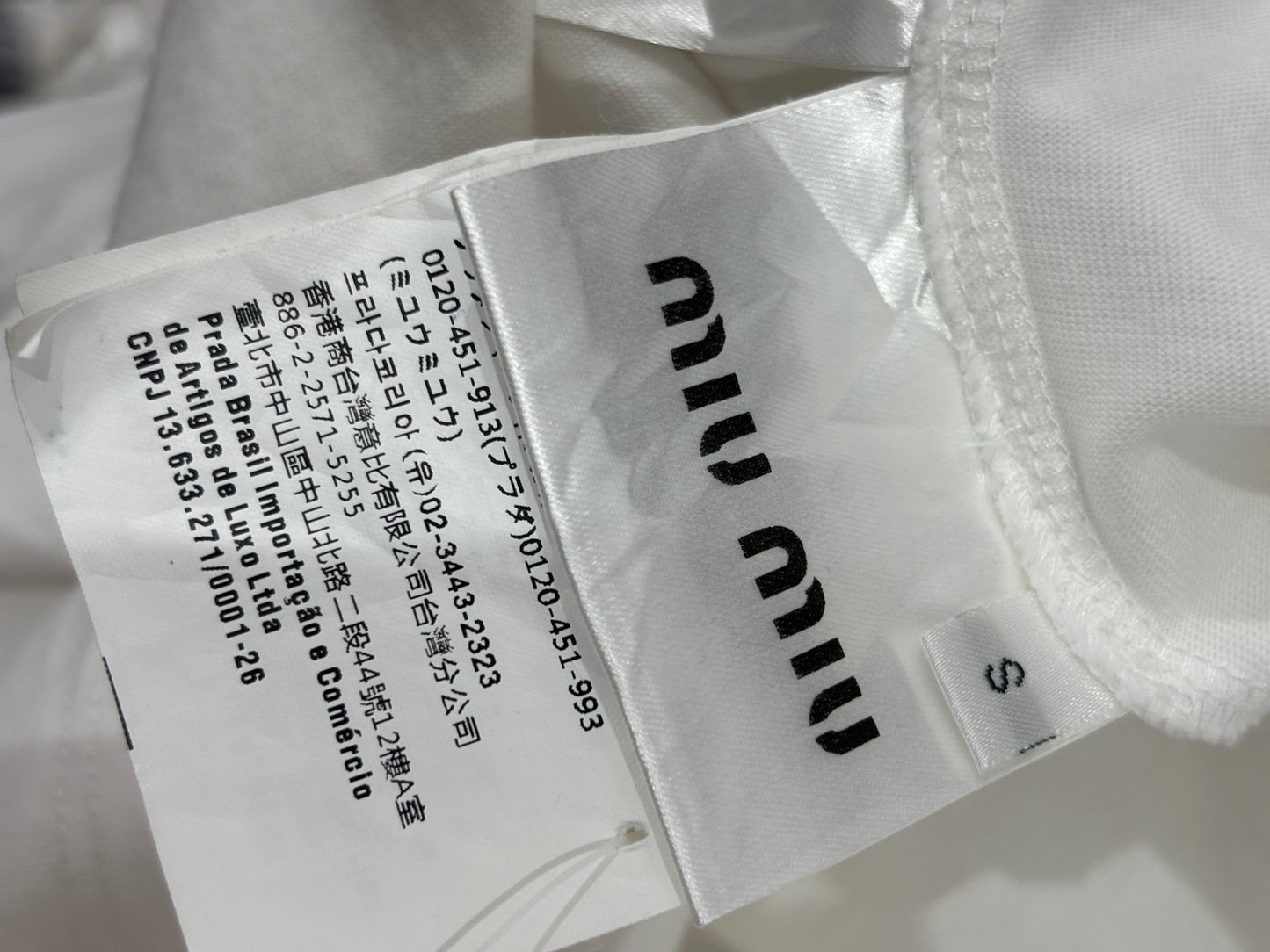 t-shirt Miu Miu