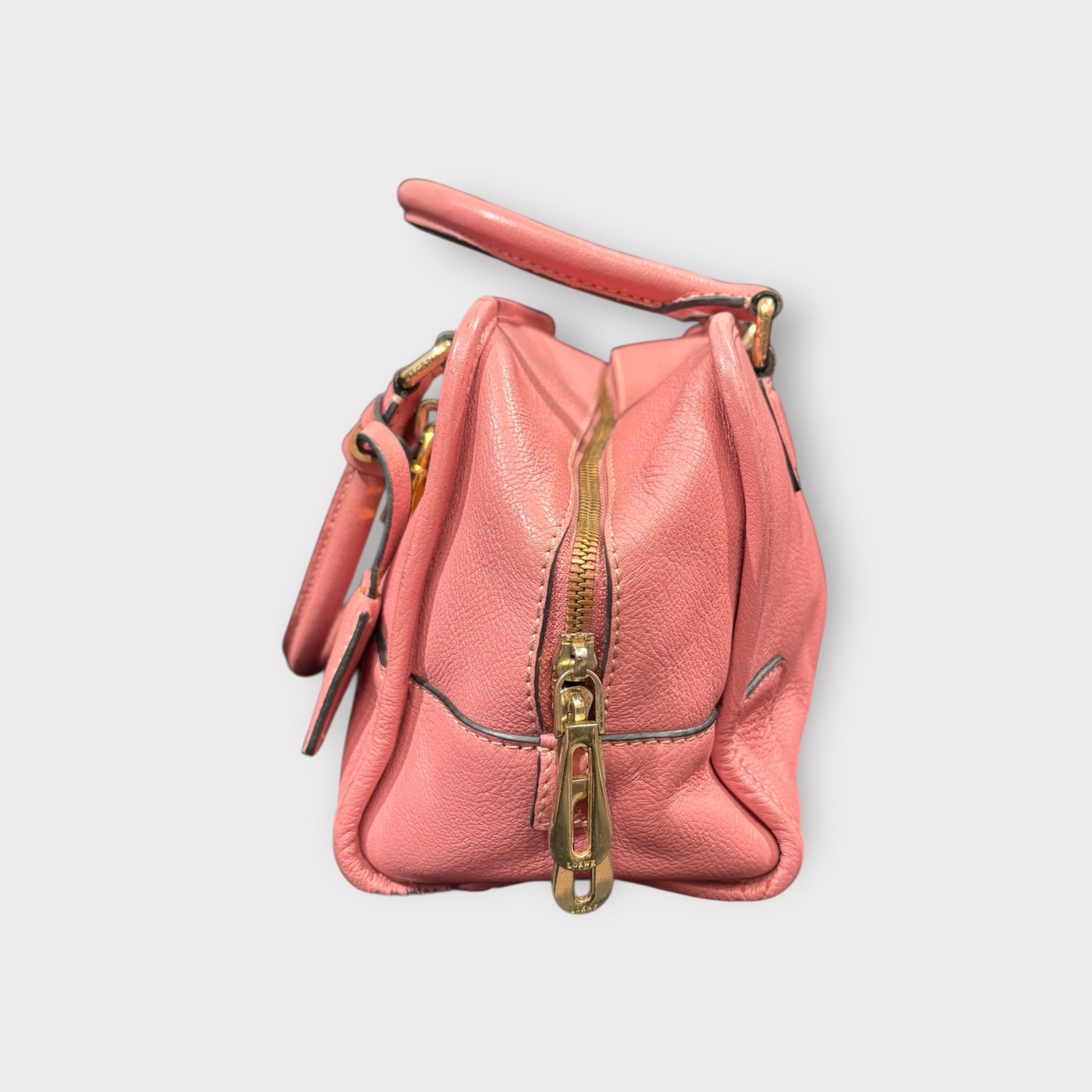 Loewe – Sac cuir rose anagram cadenas