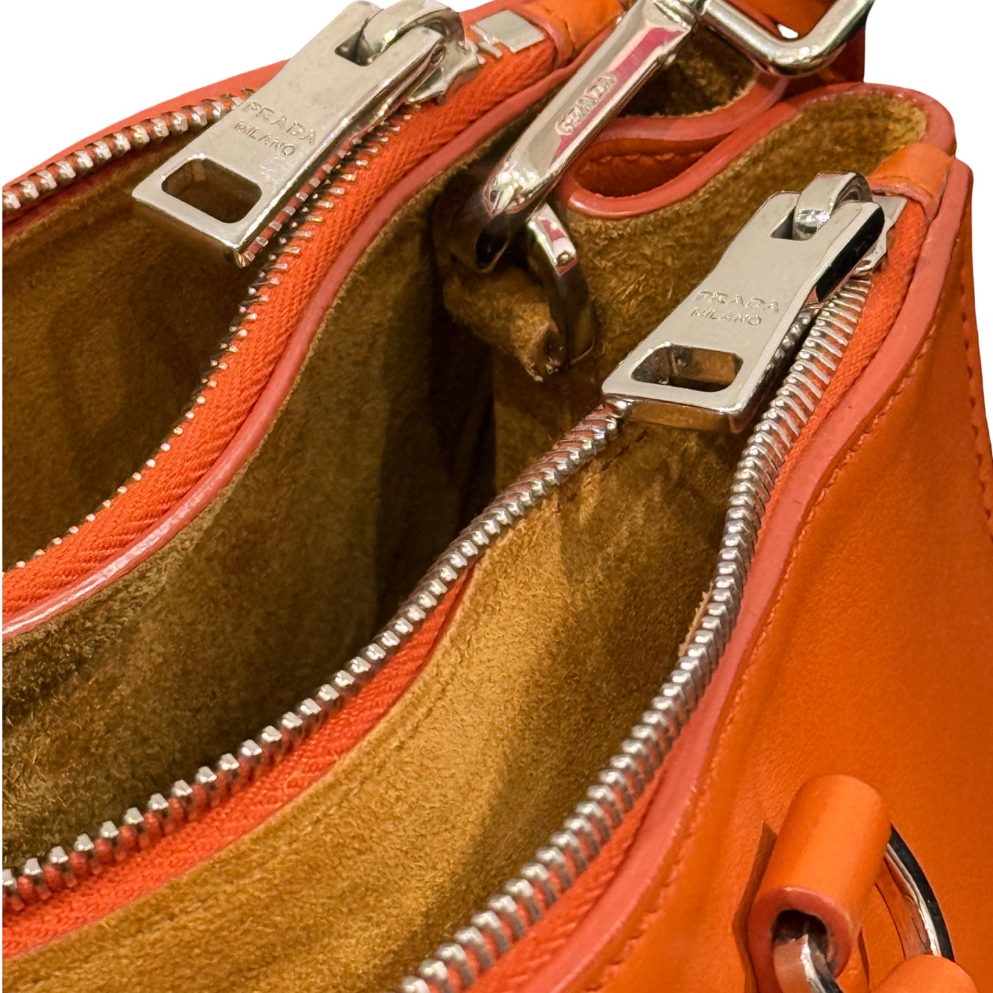 Cabas Prada Galleria Medium Orange