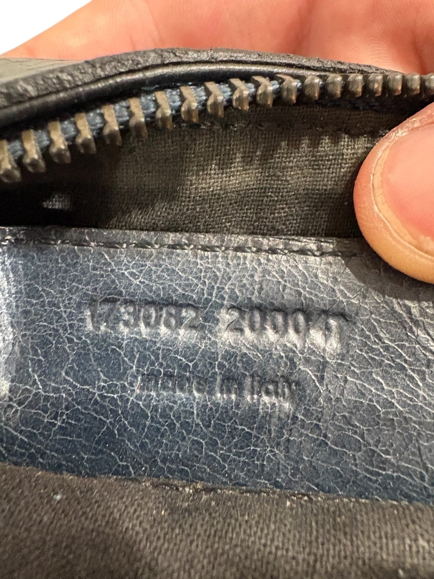 Sac Balenciaga city en cuir – bleu