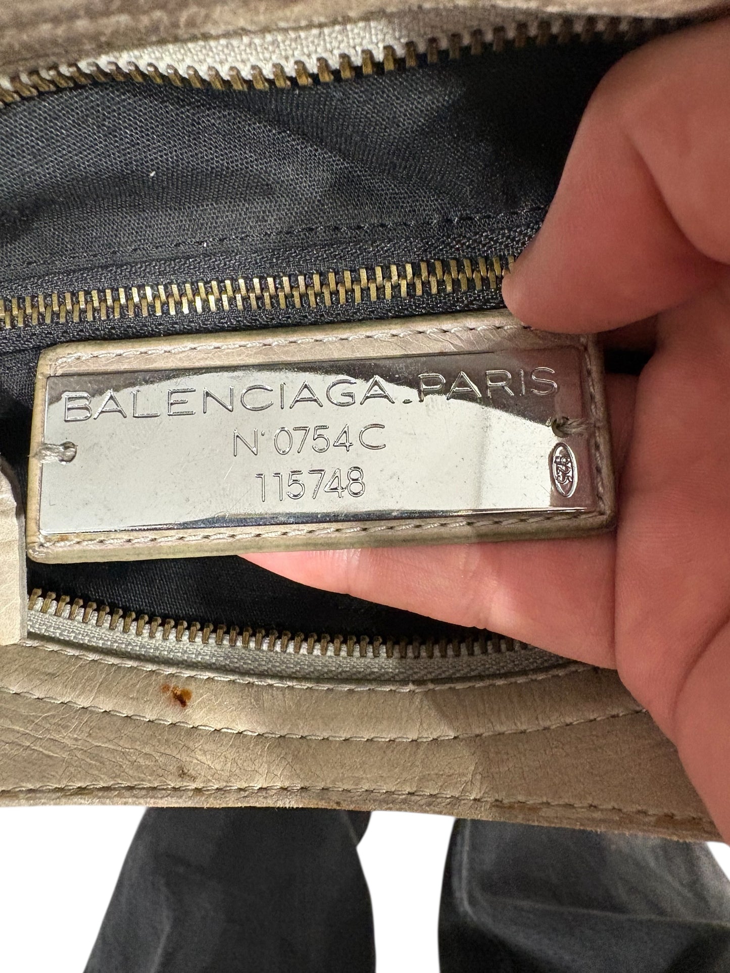 Sac Balenciaga city en cuir