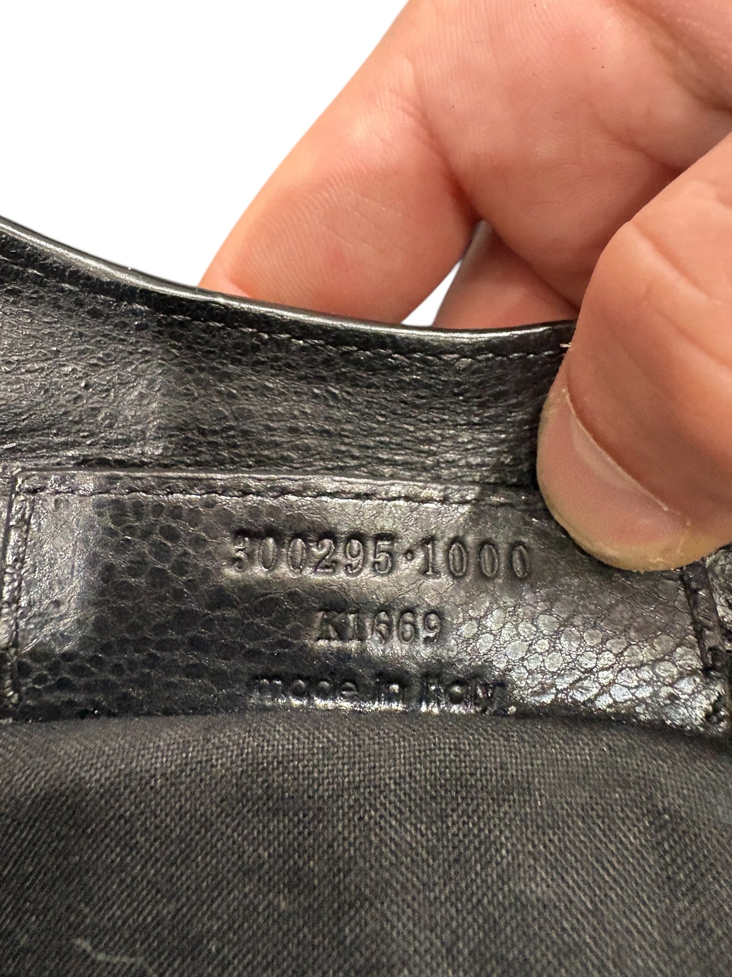 Sac City Balenciaga en cuir – noir