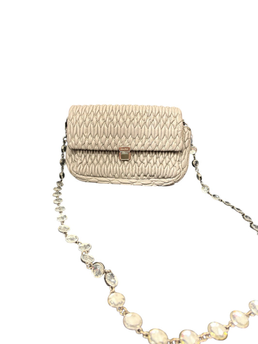 Sac Miu Miu matelassé – beige / gris clair